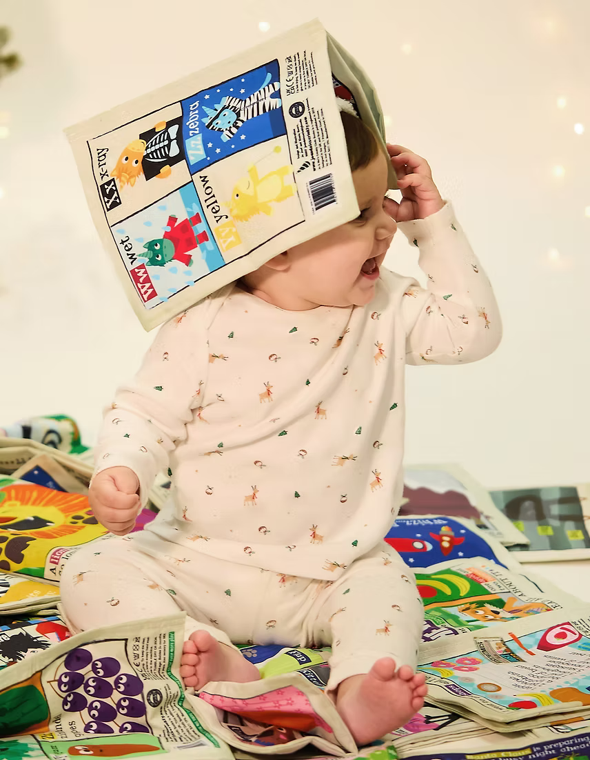 Jo & Nic's Crinkly Cloth Books - Rainbow of Emotions