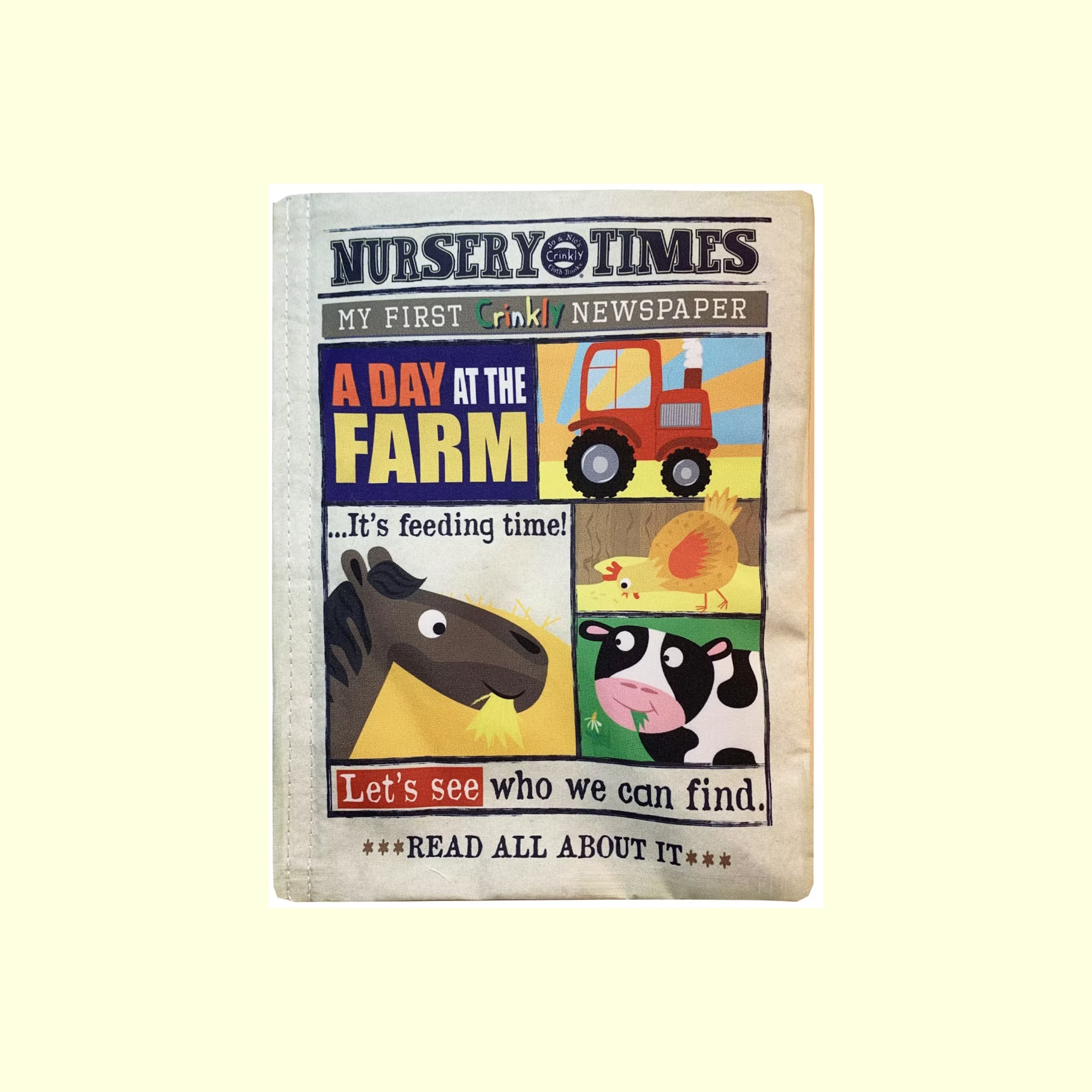 Jo & Nic's Crinkly Cloth Books
