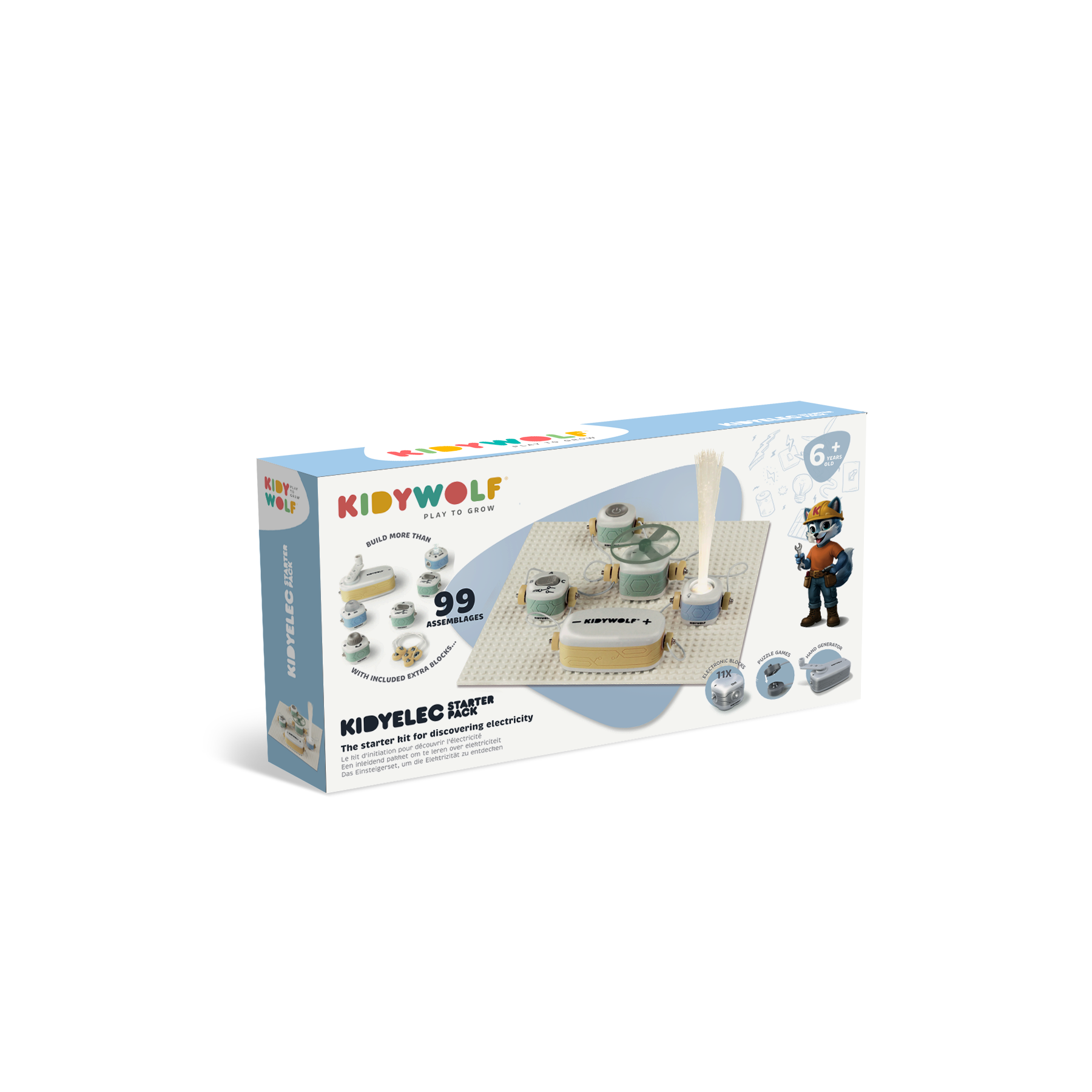 Kidywolf Kidyelec My First Electrical Kit - Starter
