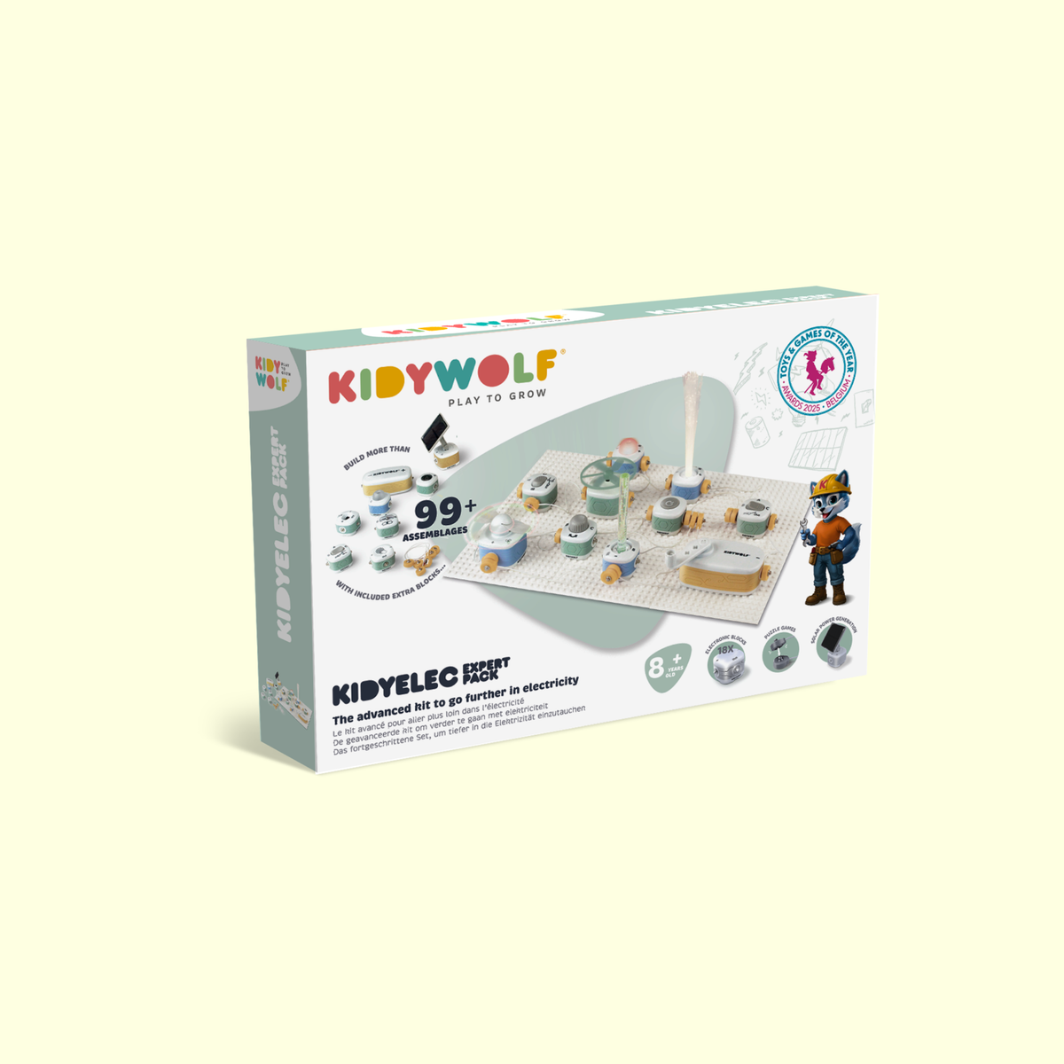 Kidywolf Kidyelec My First Electrical Kit - Expert Pack