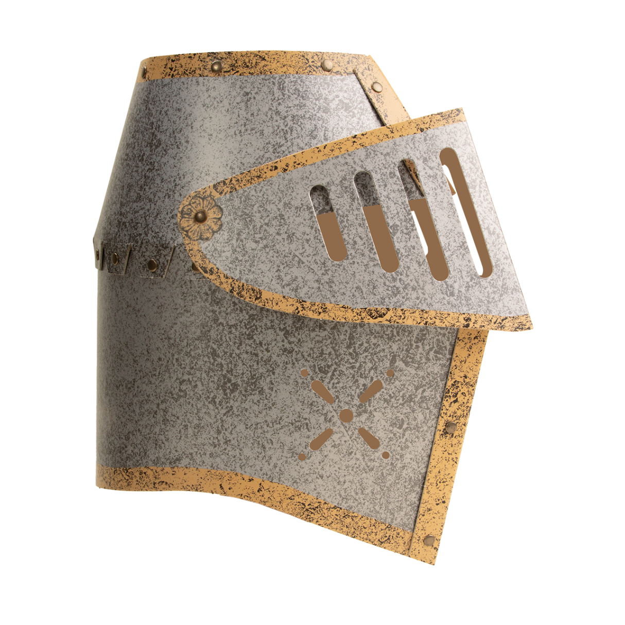 VAH Knight Helmet Silver