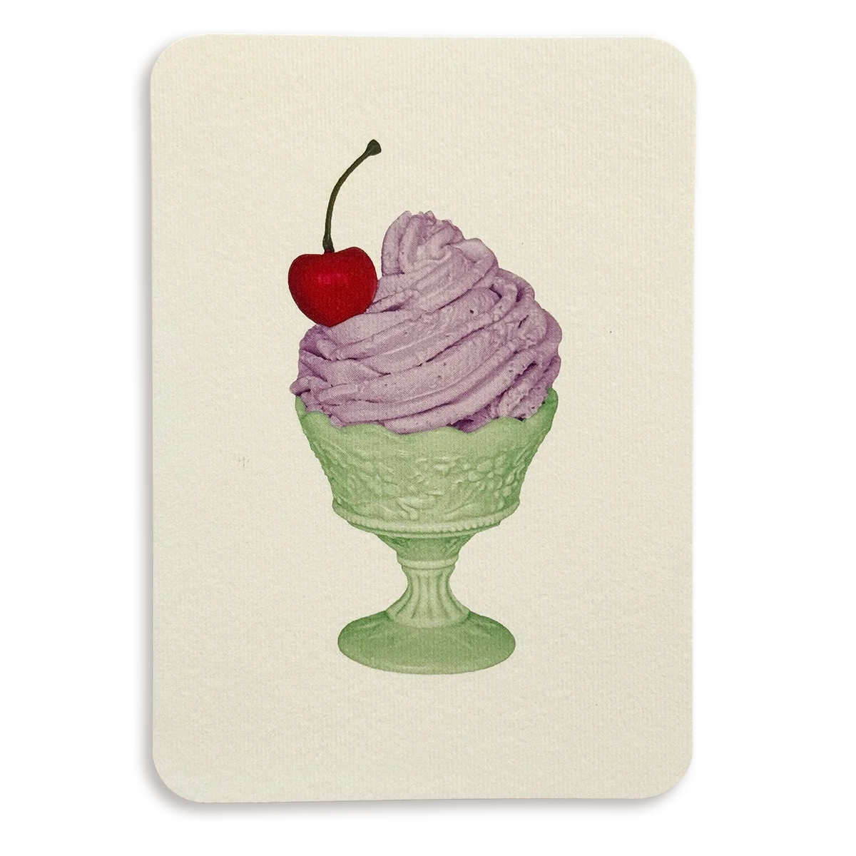 Lavender Chantilly Cream Greeting Card