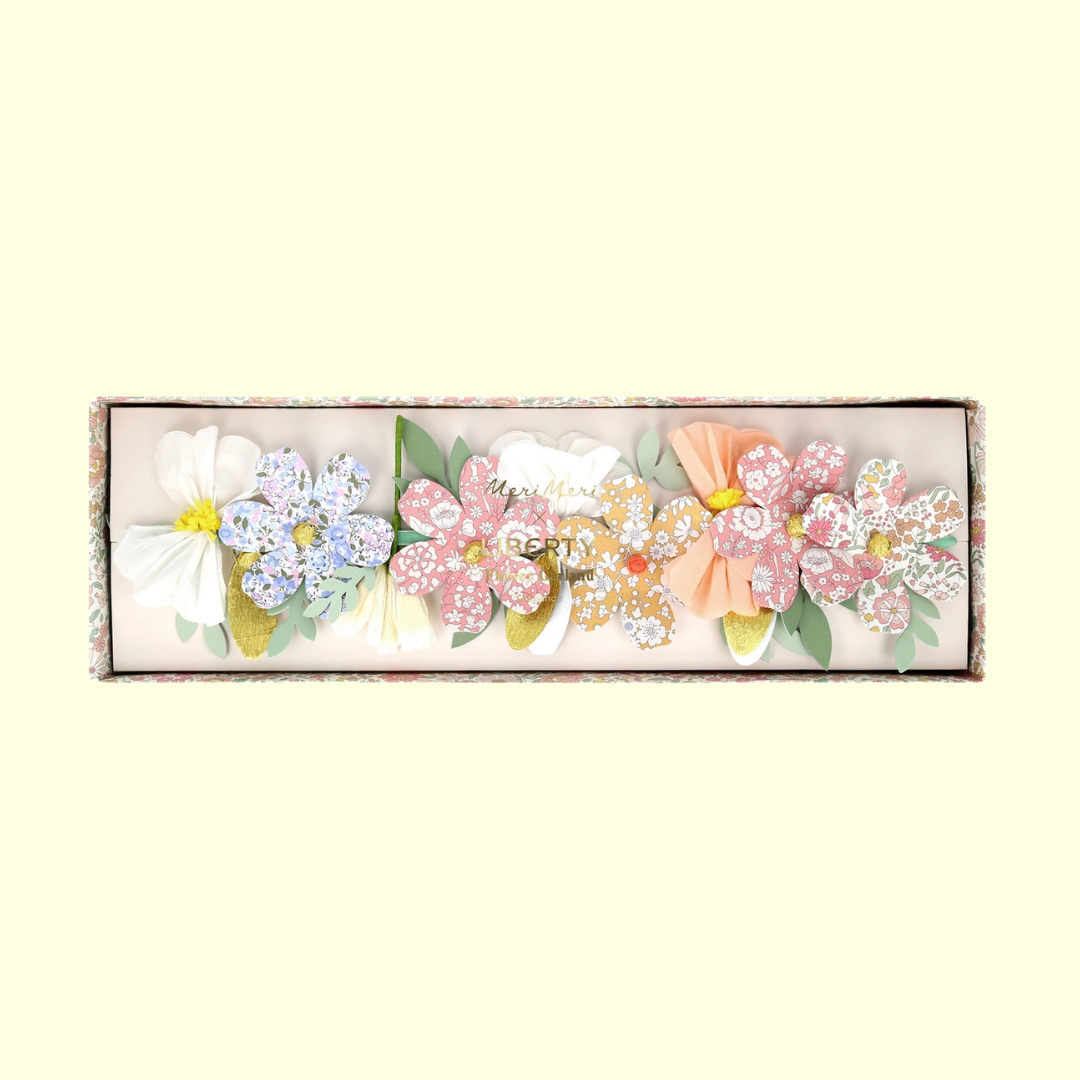 Meri Meri X Liberty Paper Flower Garland