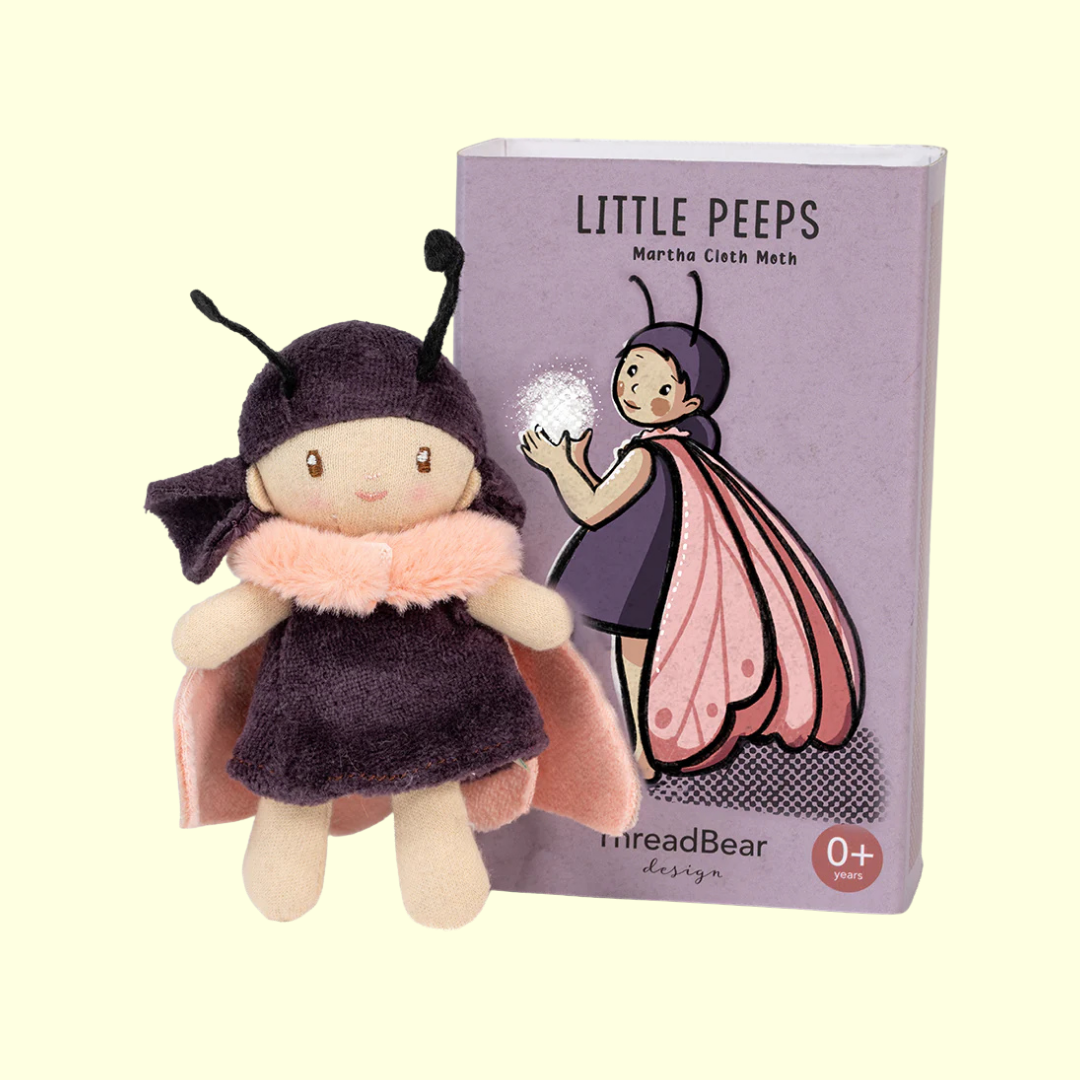 Little Peeps: Martha Cloth Moth