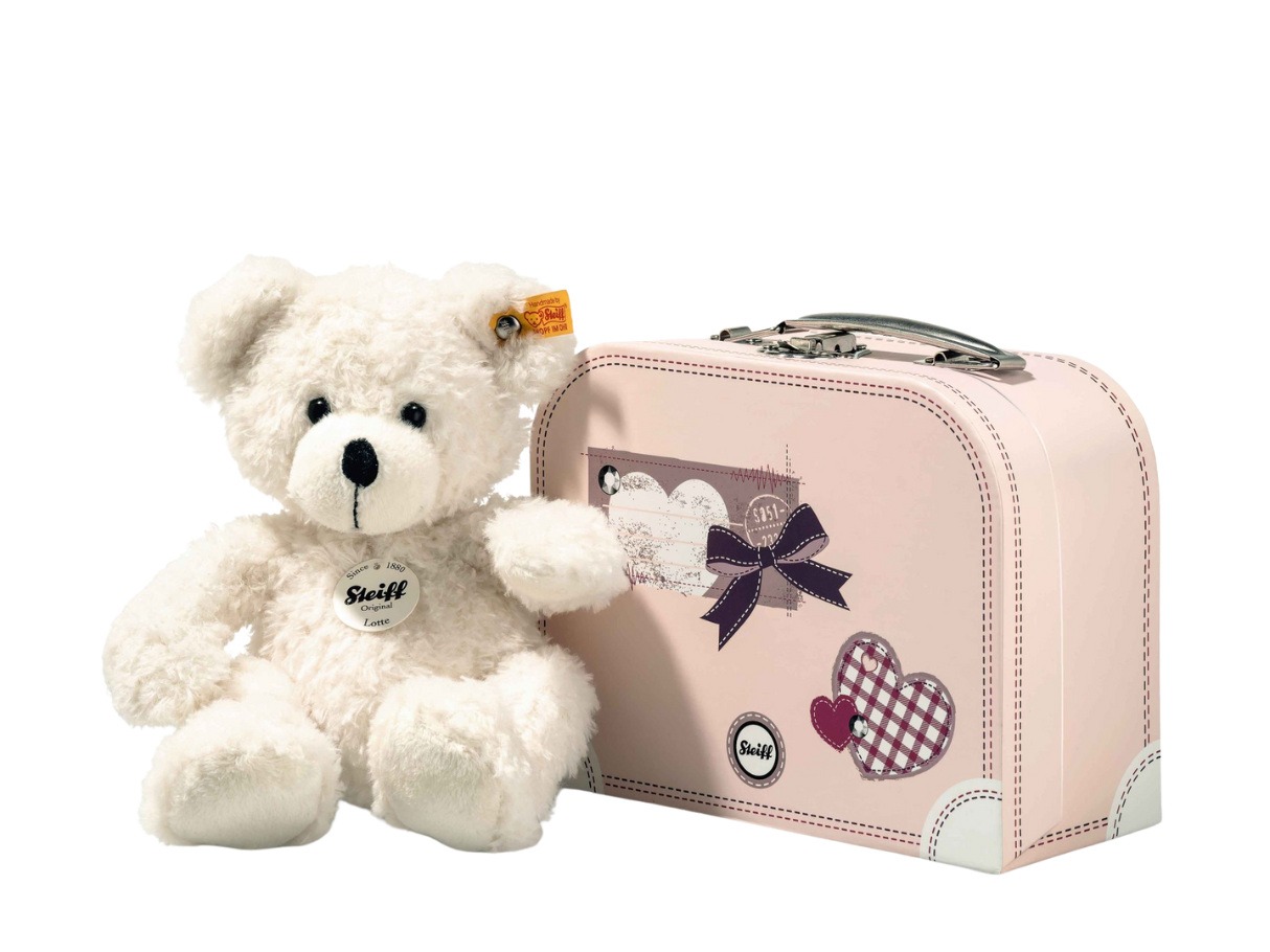 Steiff Lotte Teddy bear with Suitcase