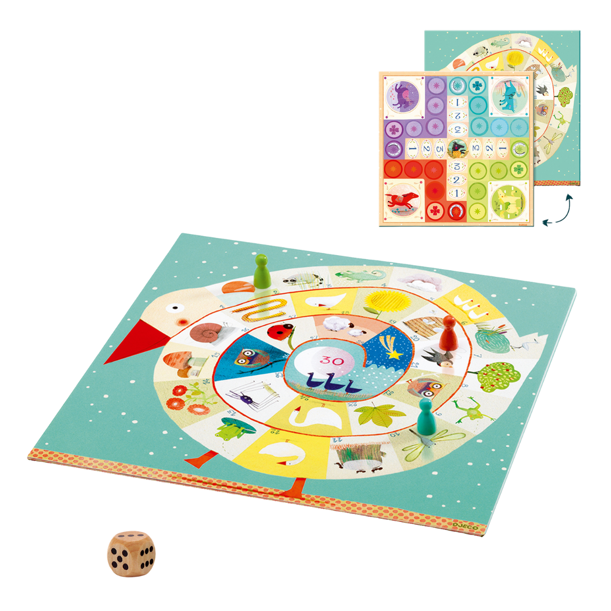 Djeco Ludo Board Game Set