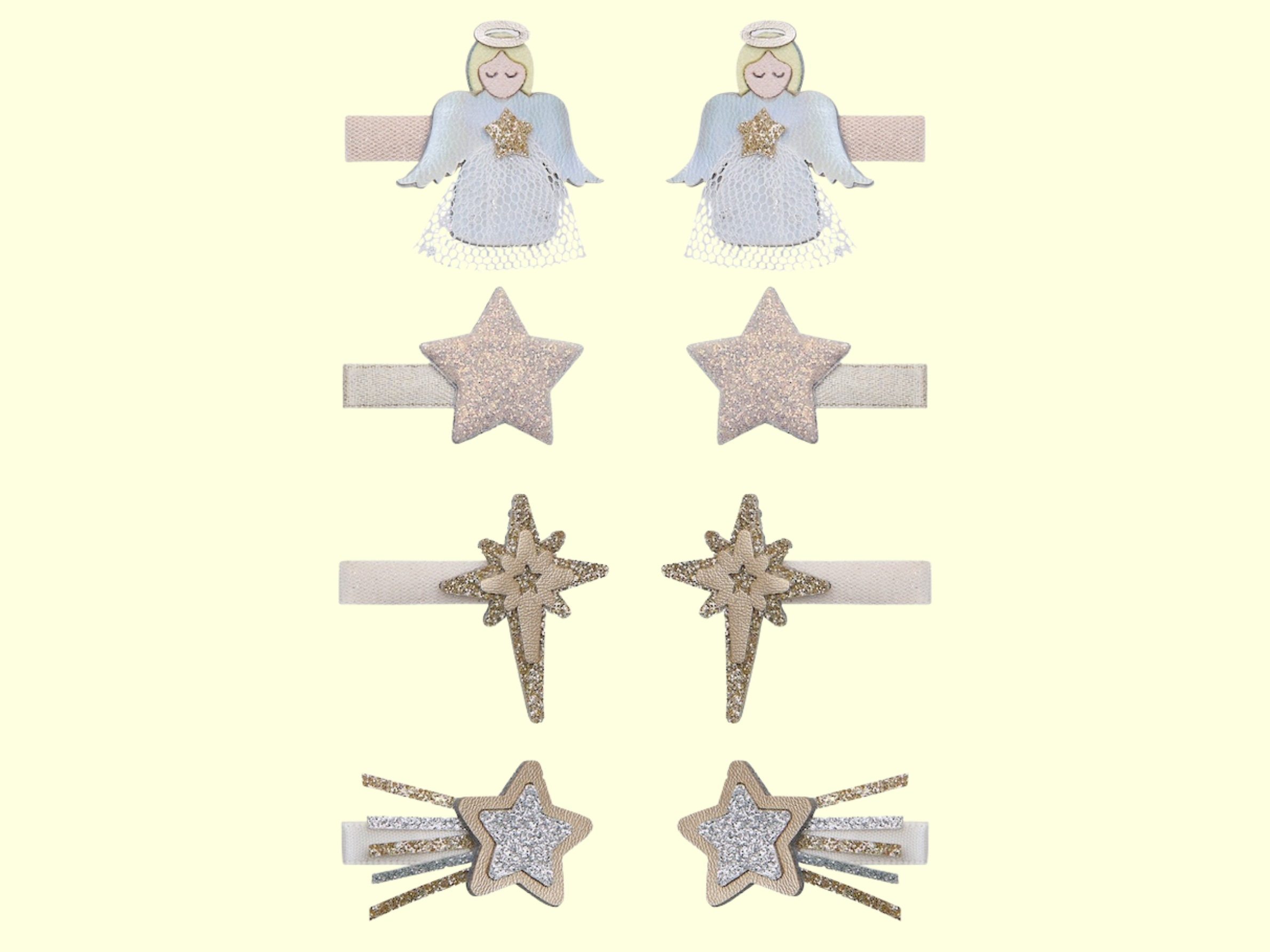 Mimi & Lula Sparkle Angel Mini Clips