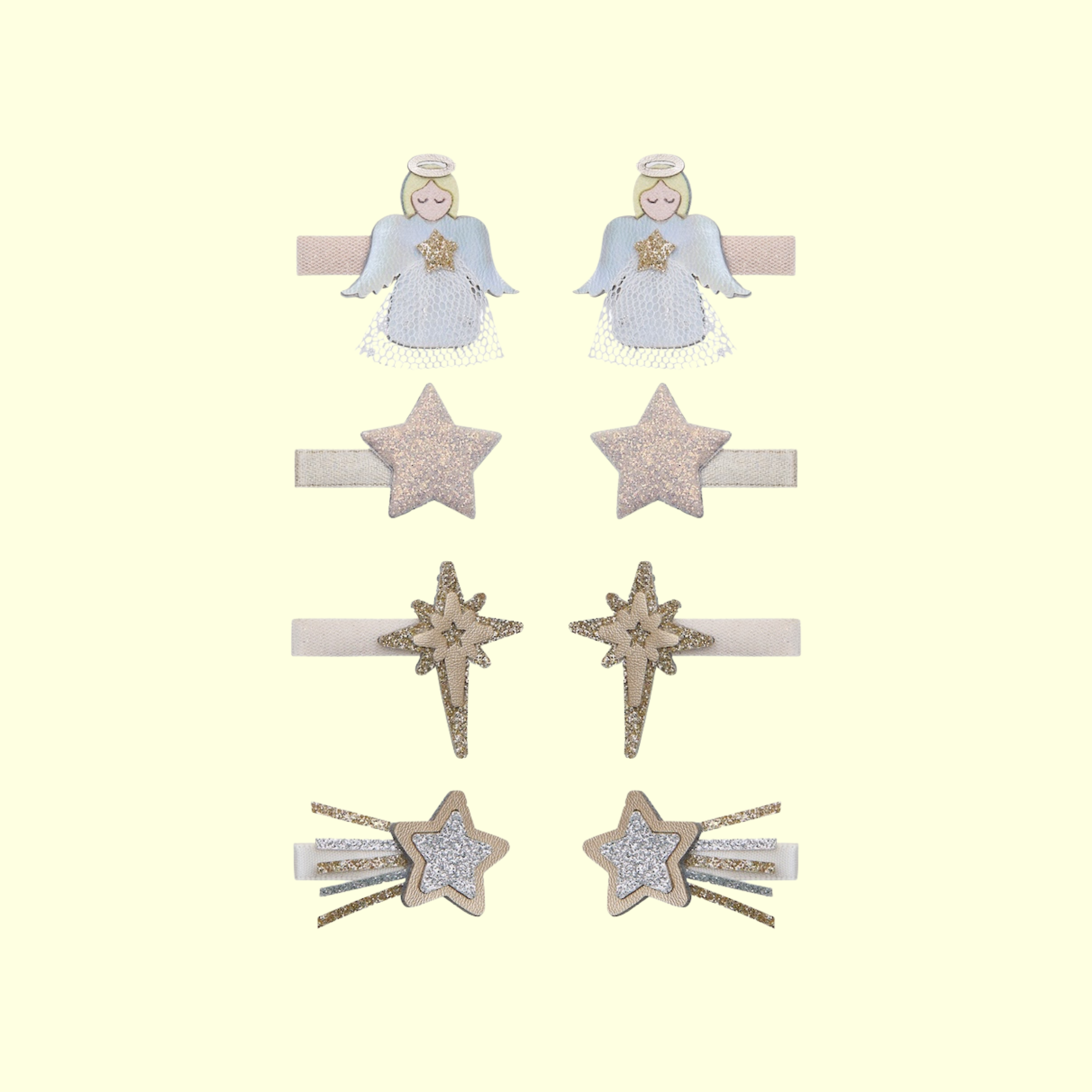 Mimi & Lula Sparkle Angel Mini Clips