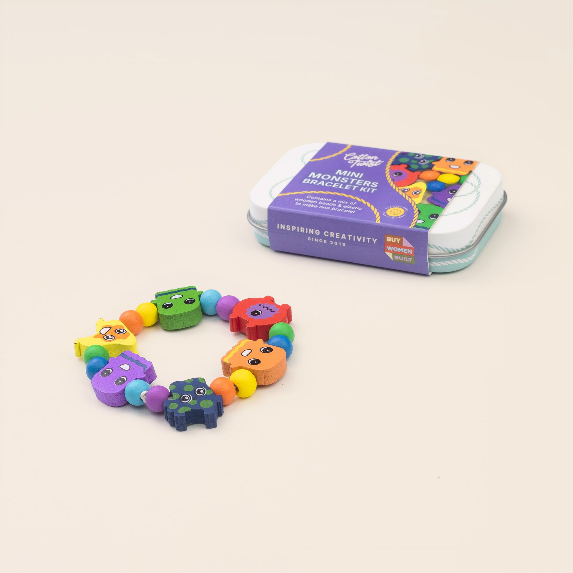 Cotton Twist Mini Monsters Bracelet Gift Kit