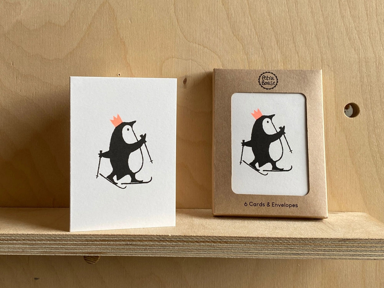 Penguin Mini Cards - Pack of 6