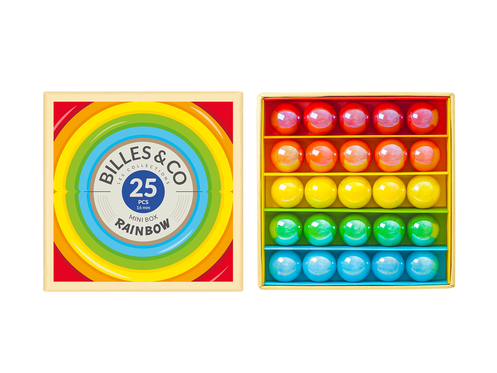 Billes & Co Mini Rainbow Set