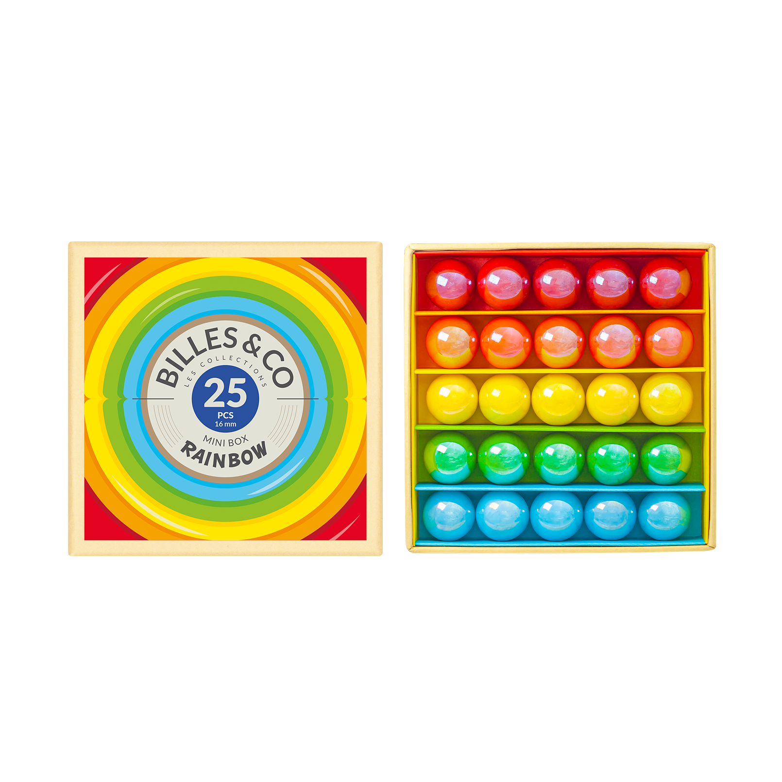 Billes & Co Mini Rainbow Set