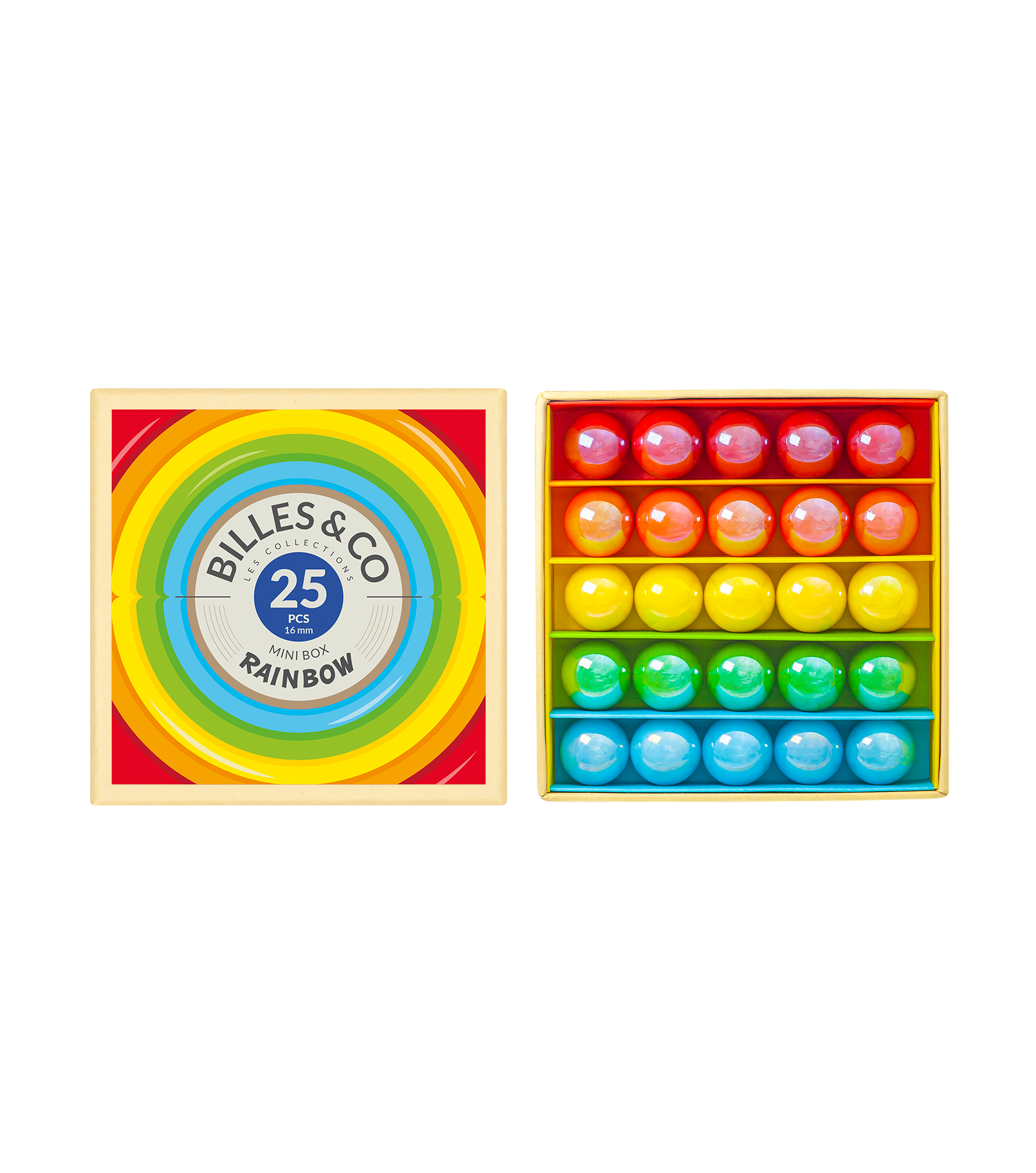 Billes & Co Mini Rainbow Set