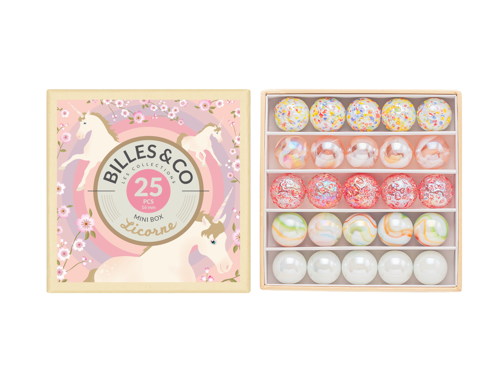 Billes & Co Mini Unicorn Set