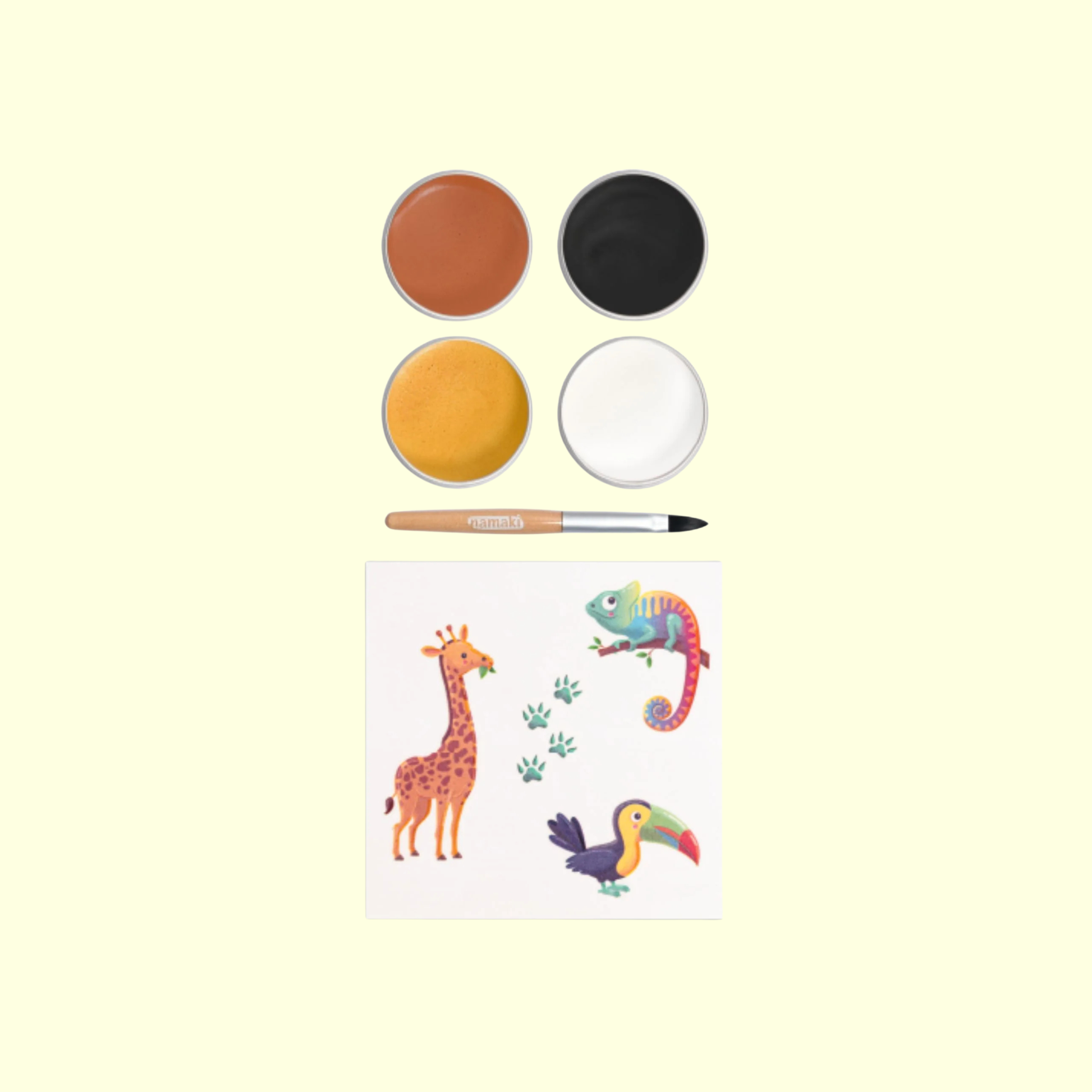 Namaki Face Painting Kit - Animals