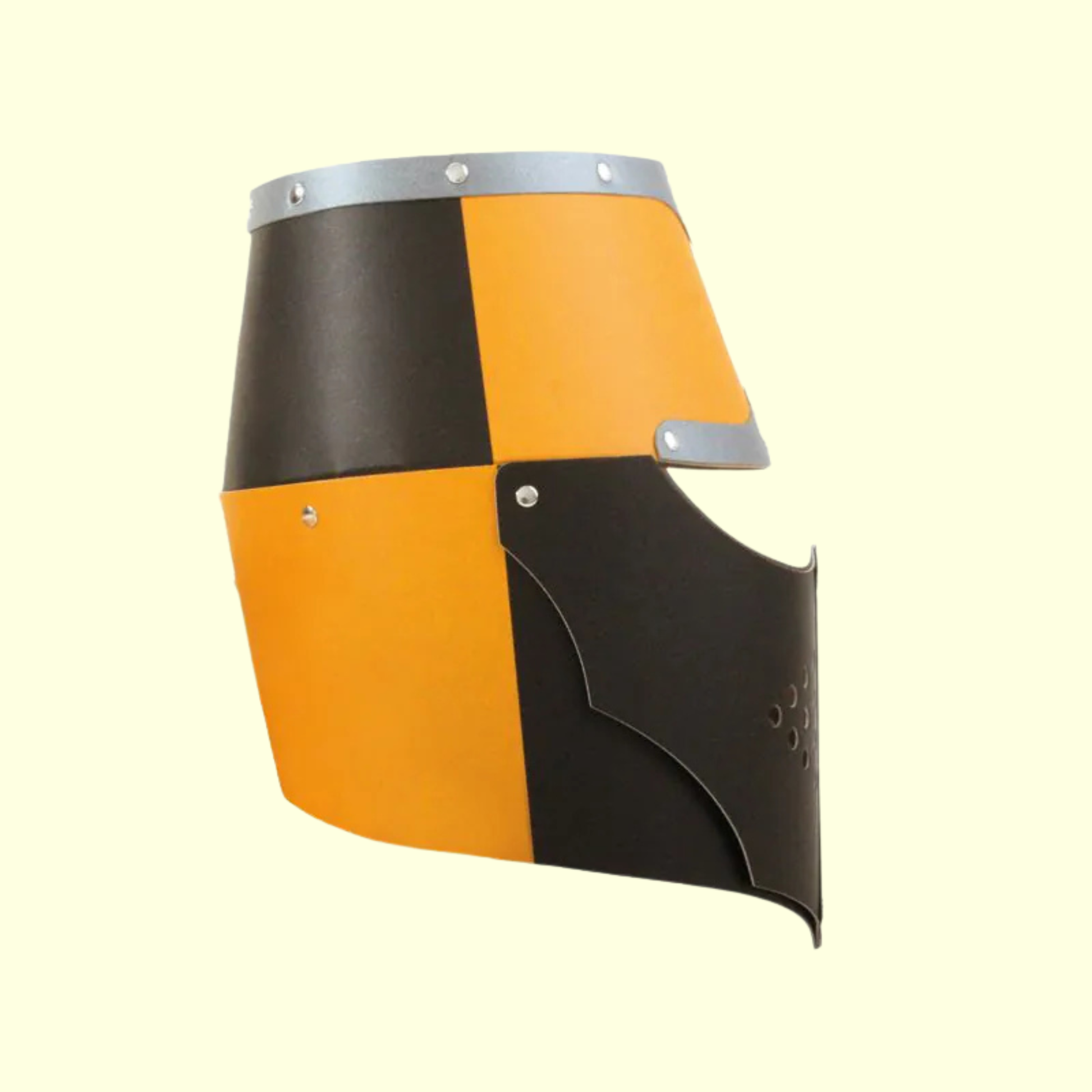 VAH Norman Helmet Yellow and Black