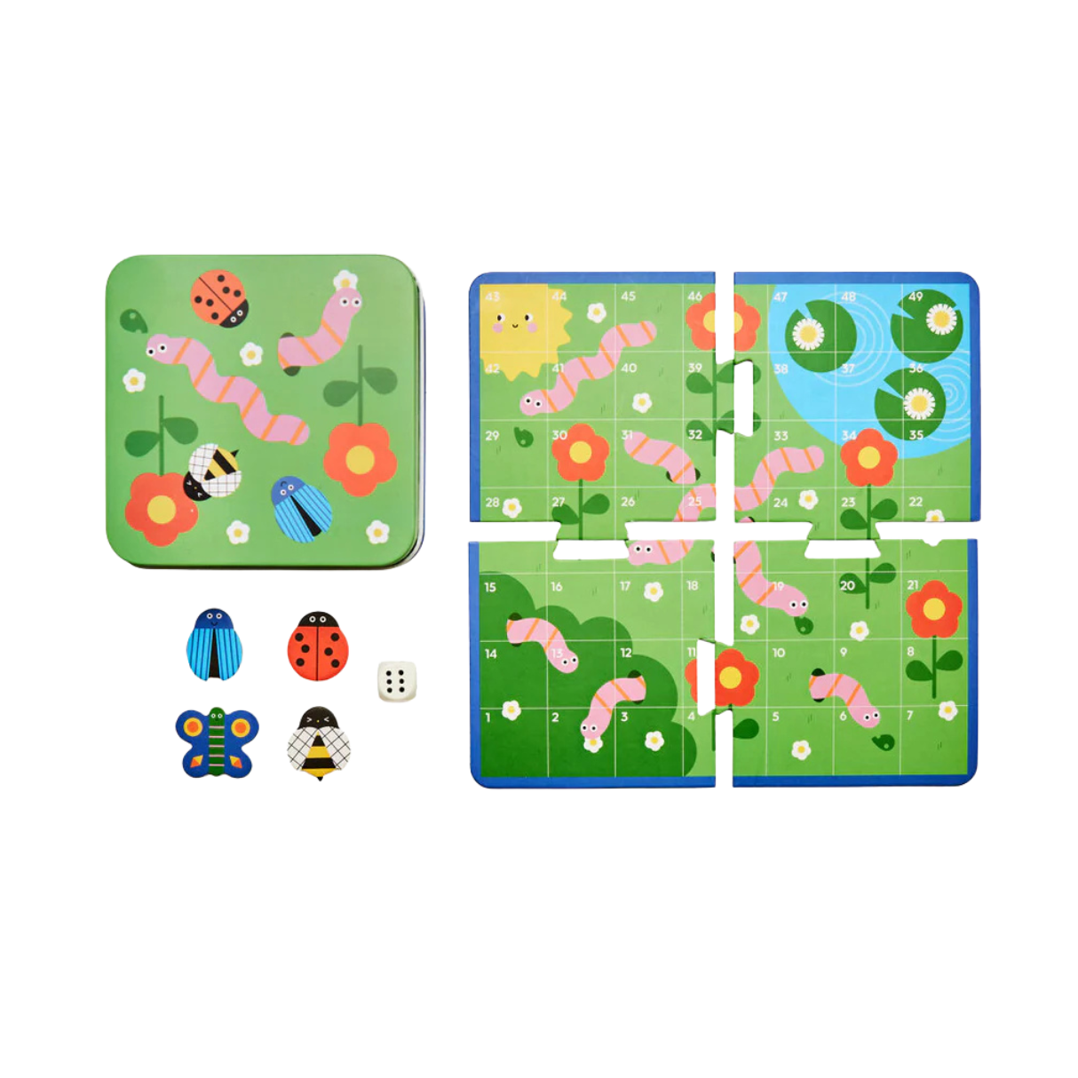 On The Go Bug Chase Game