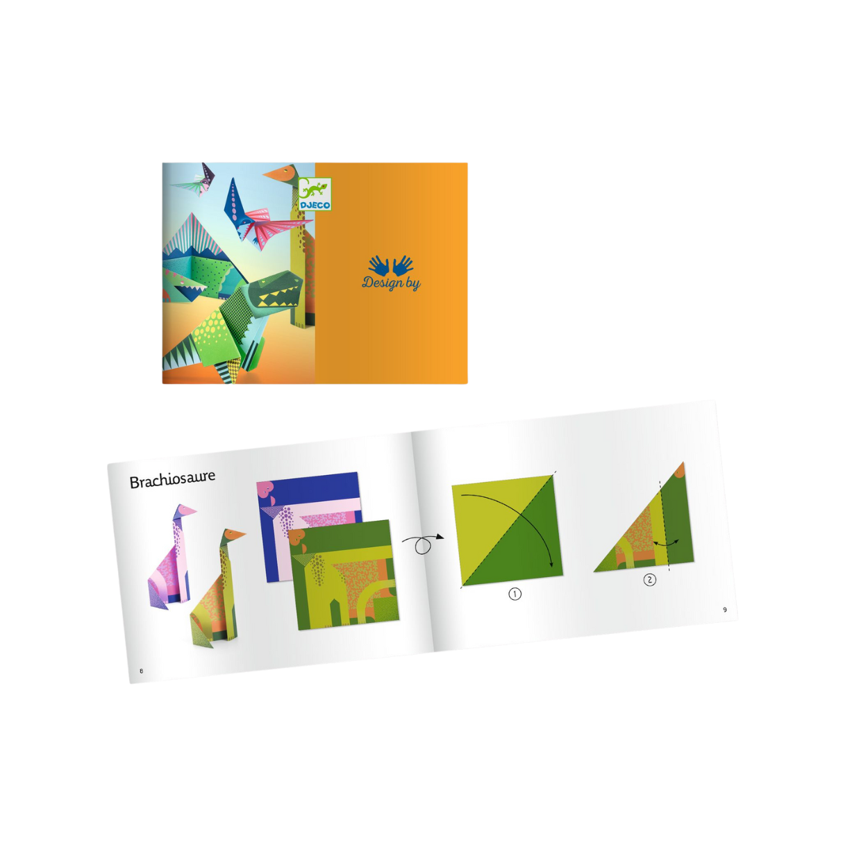 Djeco Origami - Dinosaurs