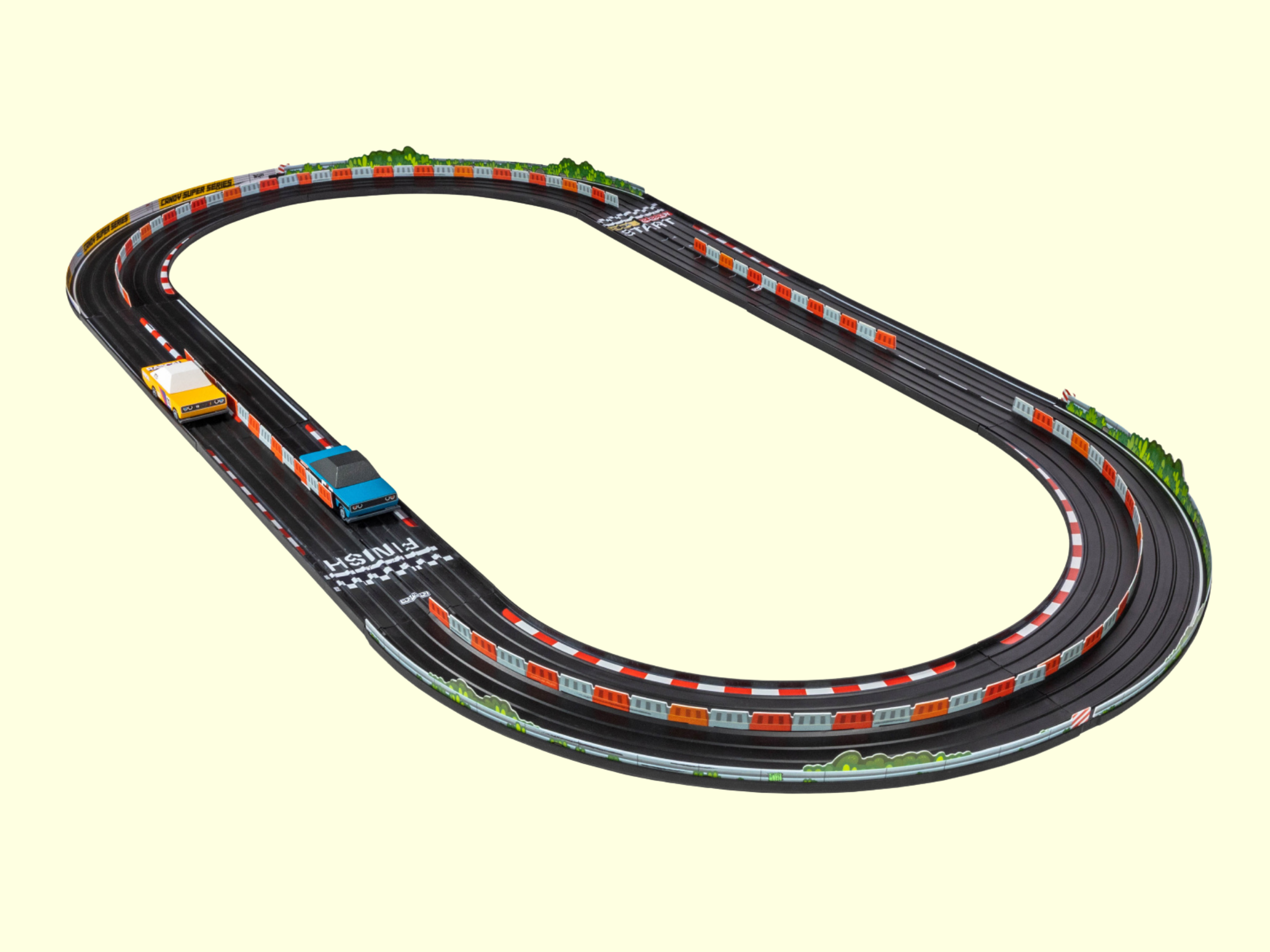 Candylab Roadworks Oval Speedway Set