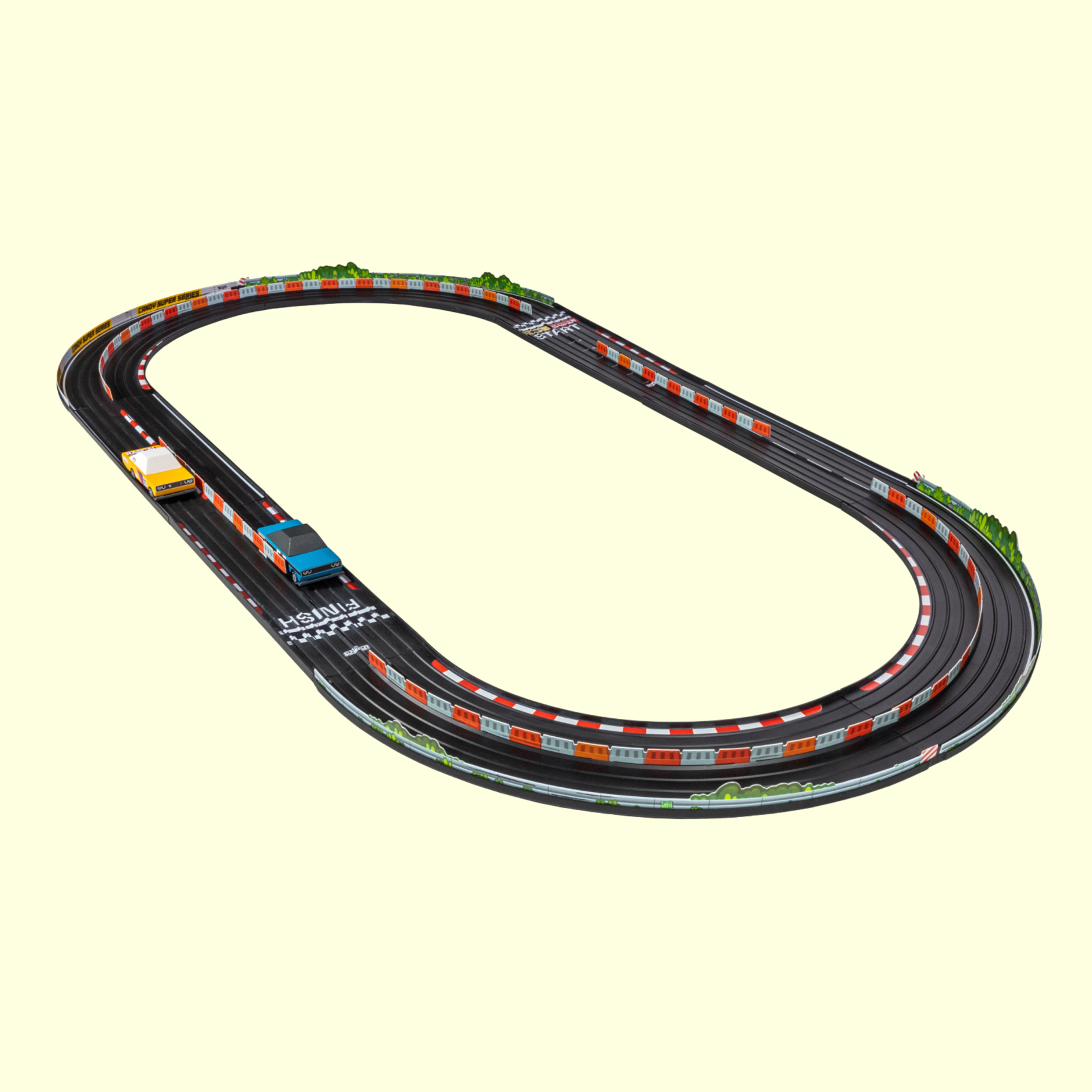 Candylab Roadworks Oval Speedway Set