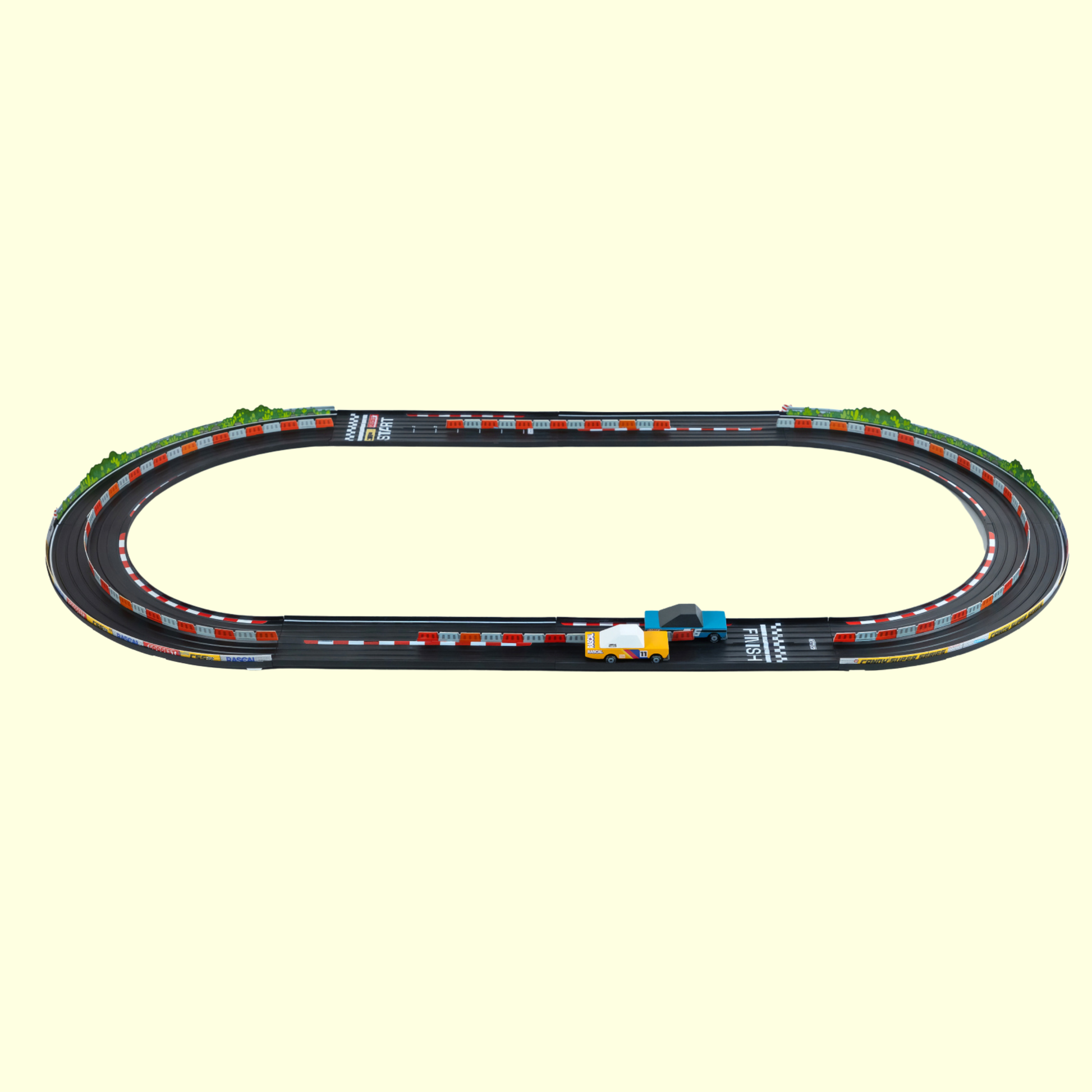 Candylab Roadworks Oval Speedway Set