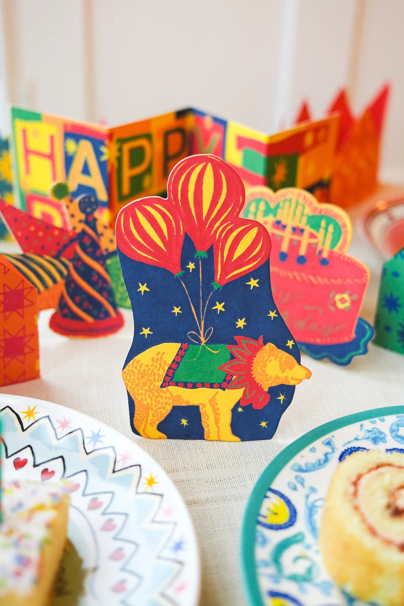 East End Press Party Bear Greeting Card