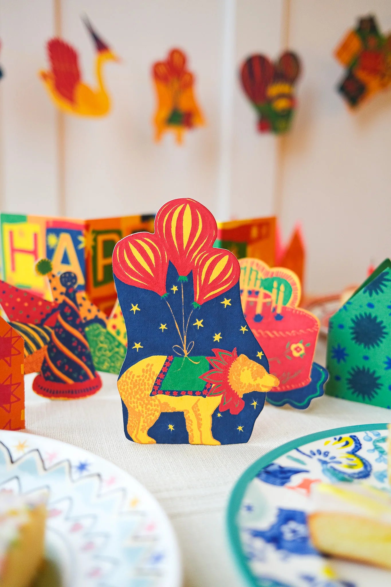 East End Press Party Bear Greeting Card