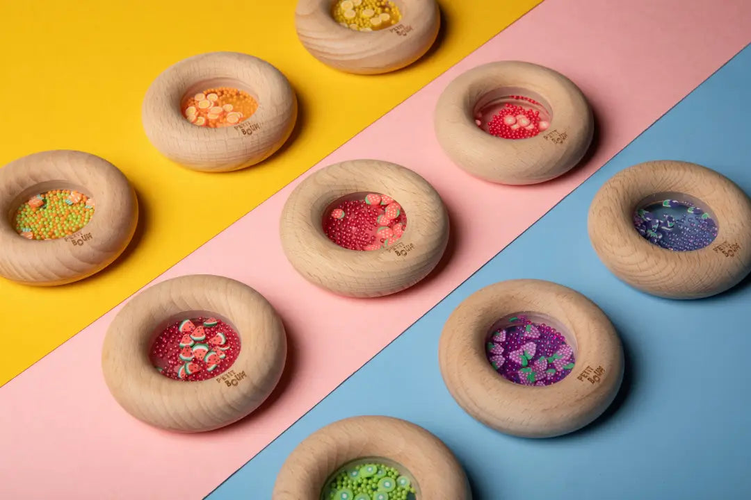 Petit Boum Sensory Donut - Strawberries