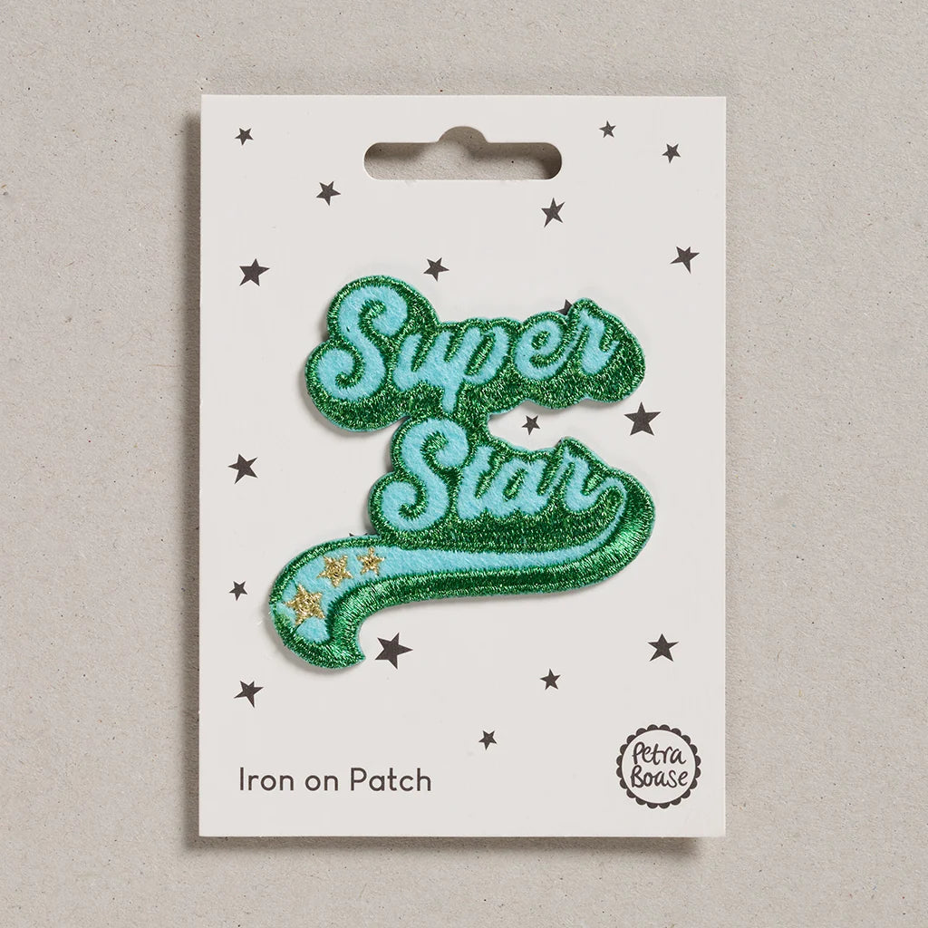 Iron On Patch - Super Star