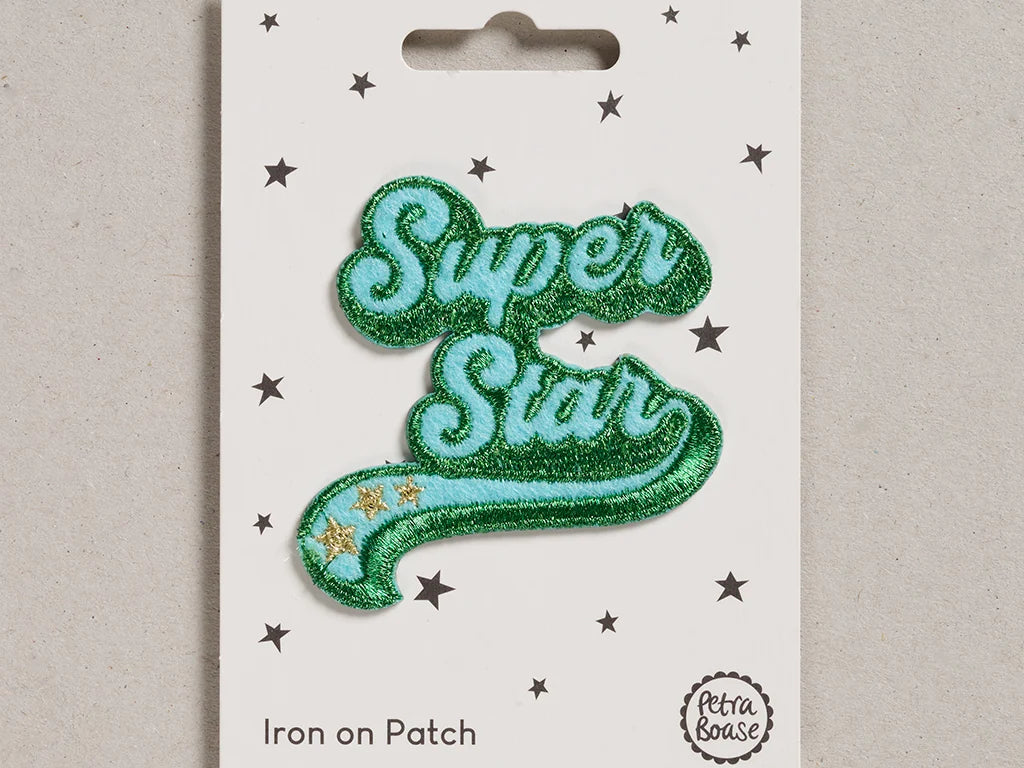 Iron On Patch - Super Star