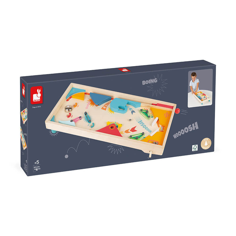 Janod Wooden Pinball Game