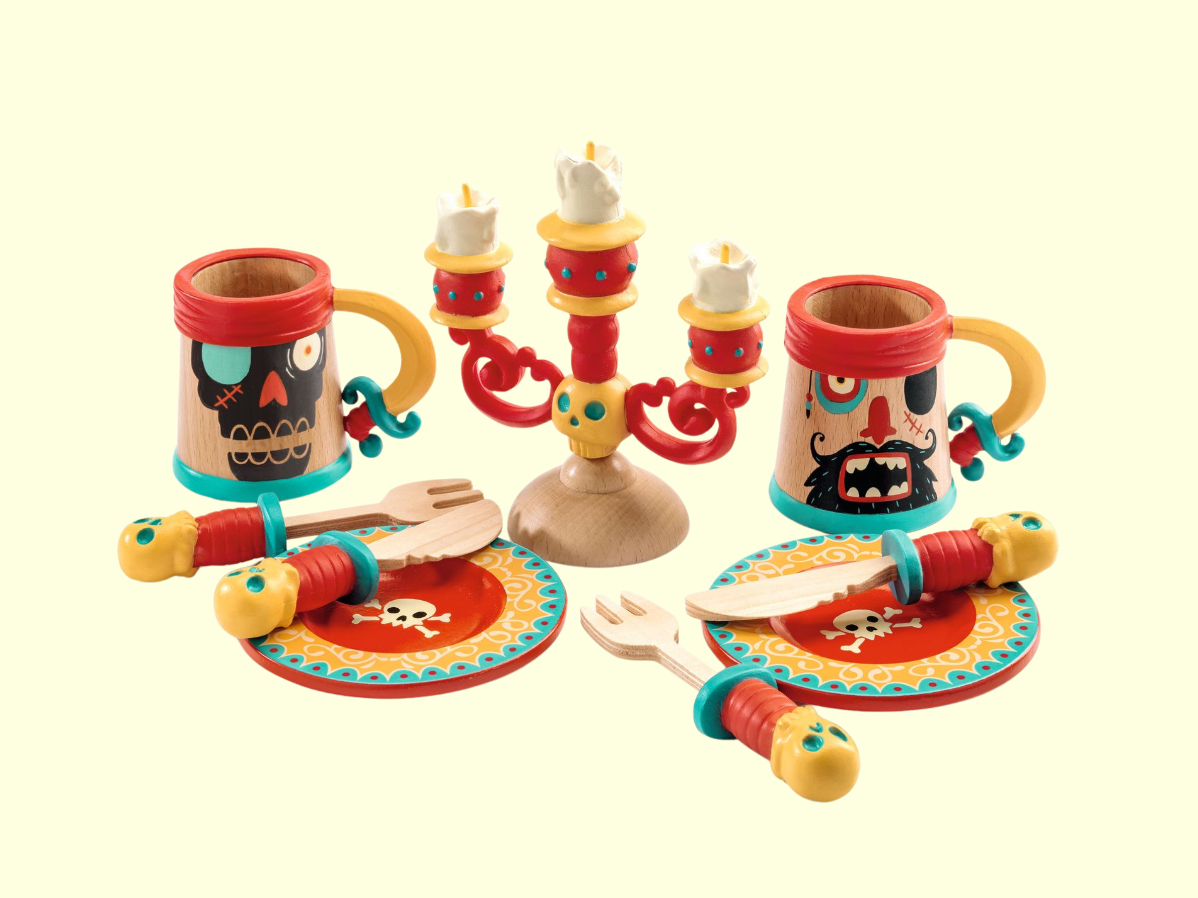 Djeco Pirates Dishes Set
