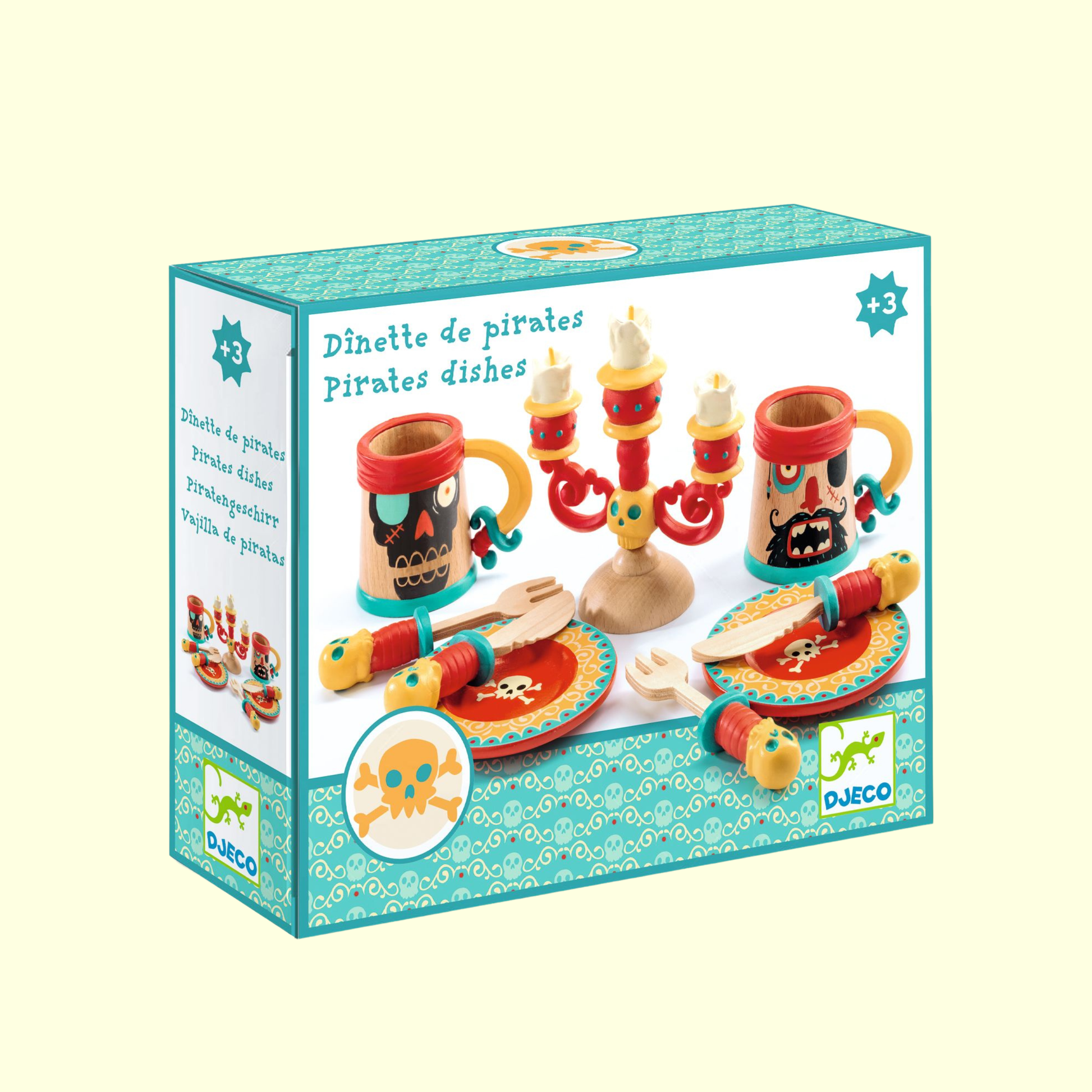 Djeco Pirates Dishes Set