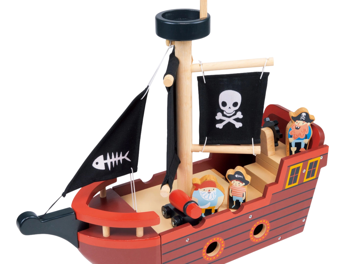 Mentari Fishbones Pirate Ship