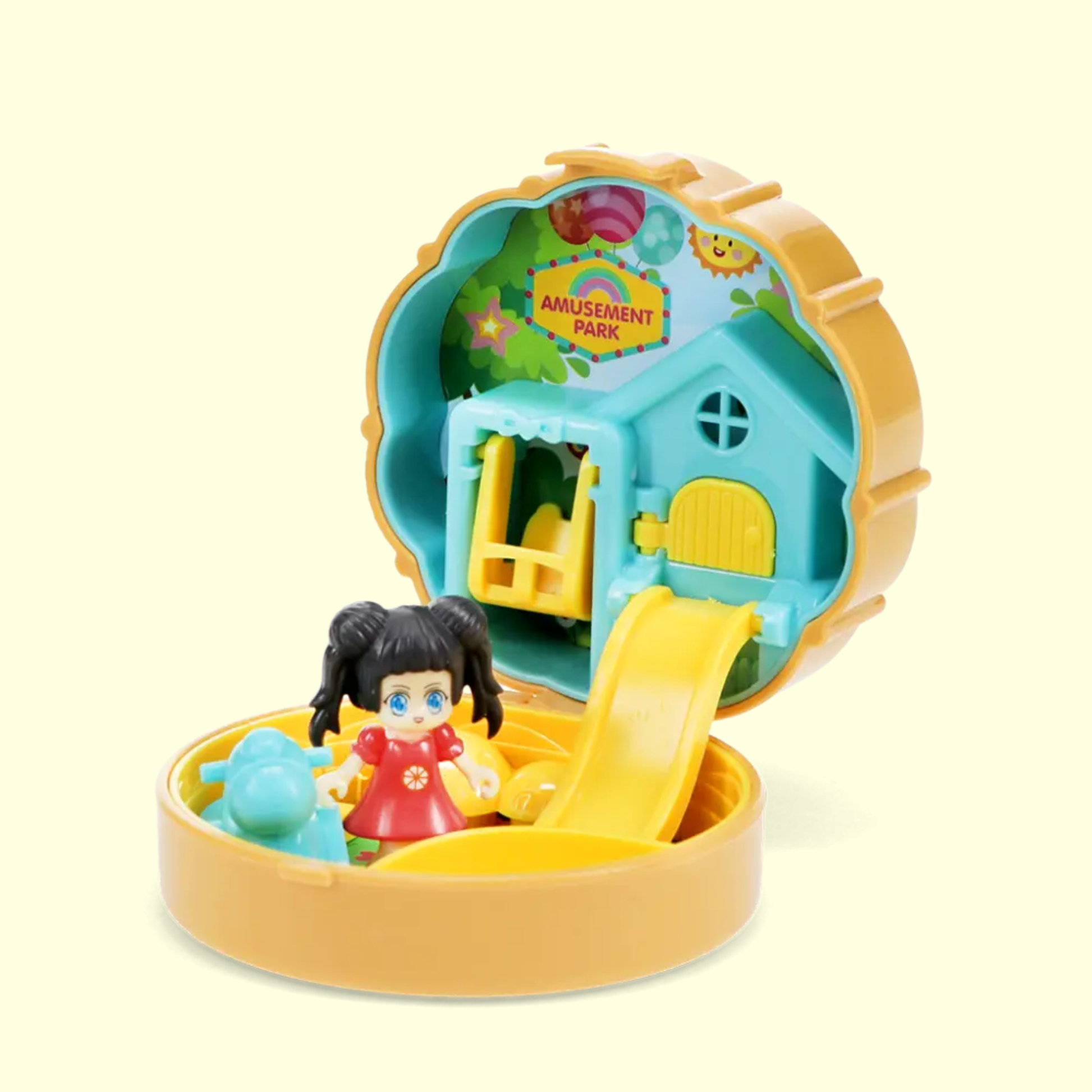Rex London Little Pocket Playset - Amusement Park