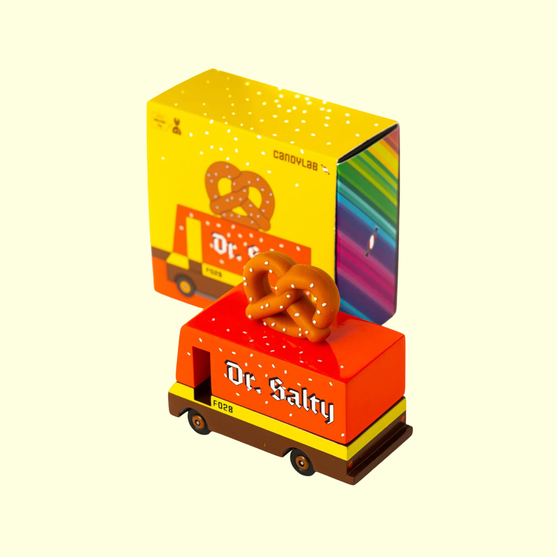 Candylab Pretzel Toy Van