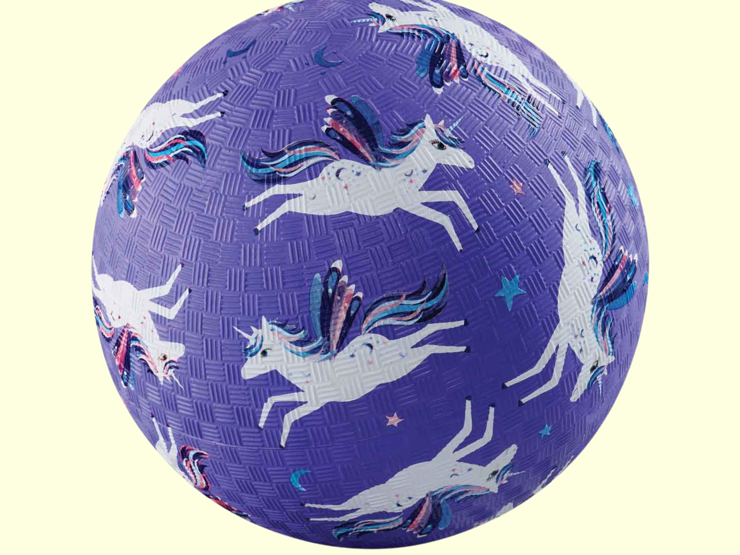 Crocodile Creek Purple Unicorn Playball 7"