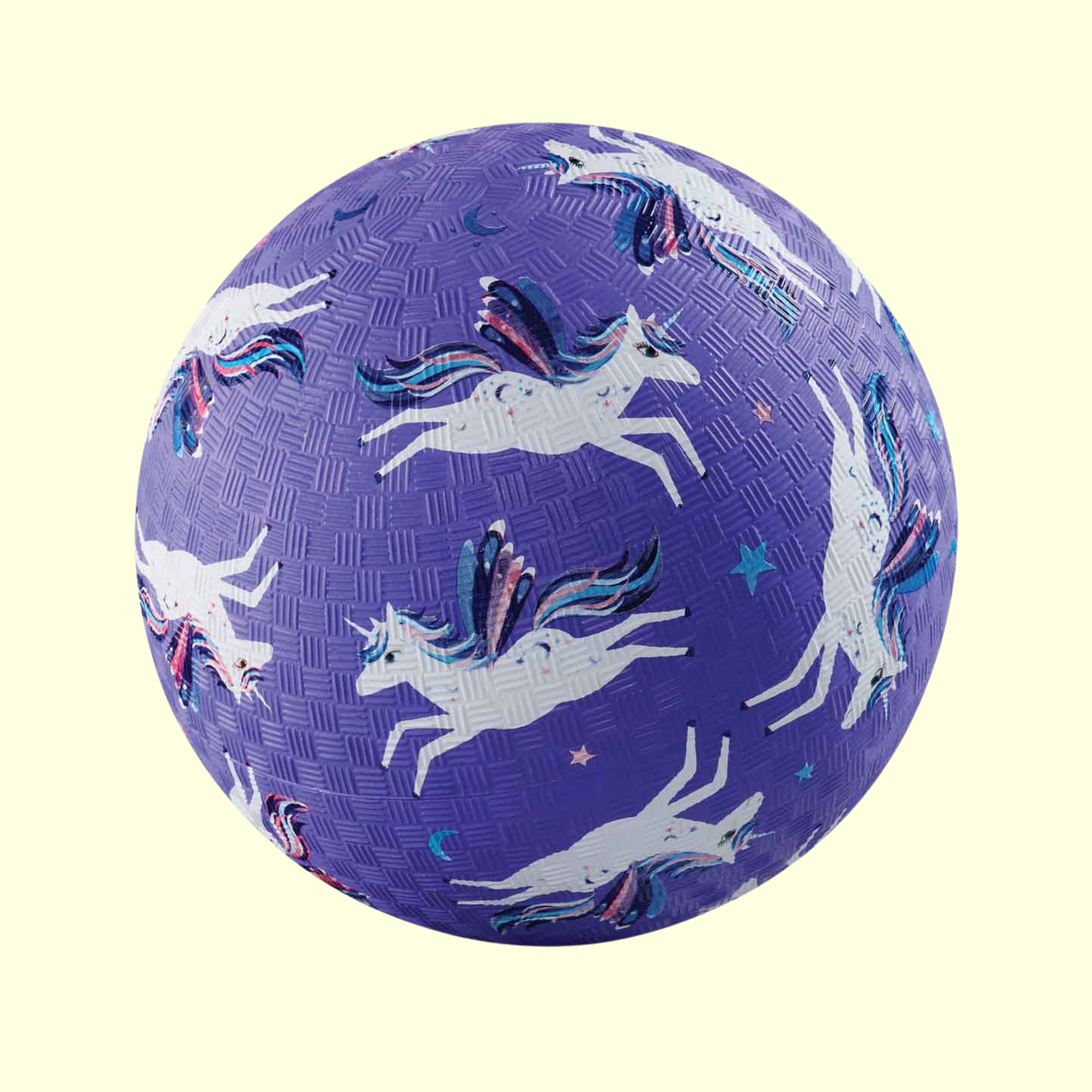 Crocodile Creek Purple Unicorn Playball 7"
