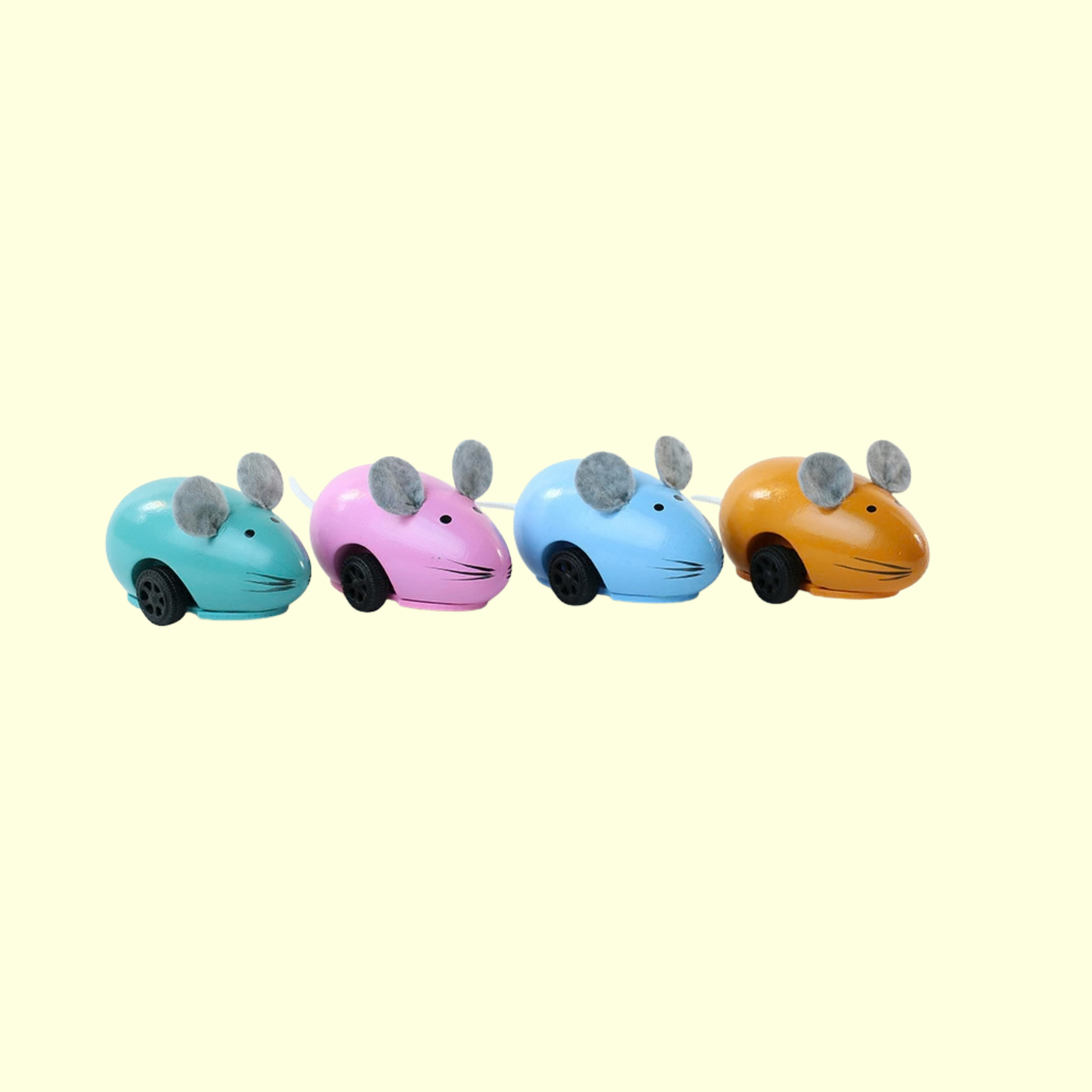 Vilac Wooden Pull Back Mouse