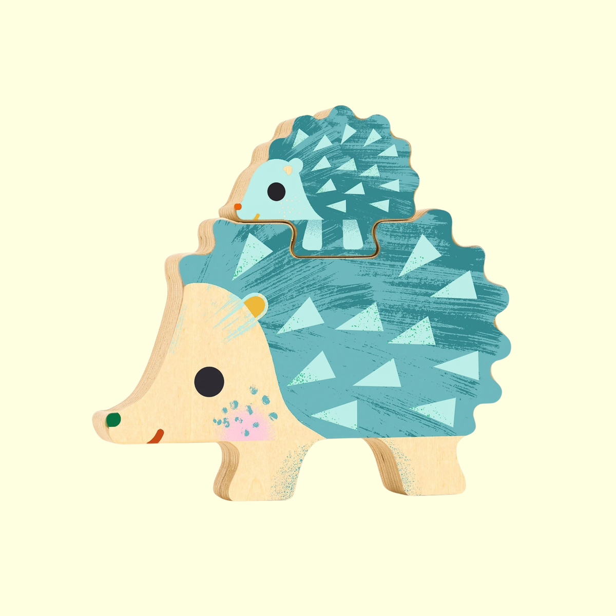 Djeco Puzz and Play Family Wooden 2-in-1 Puzzle
