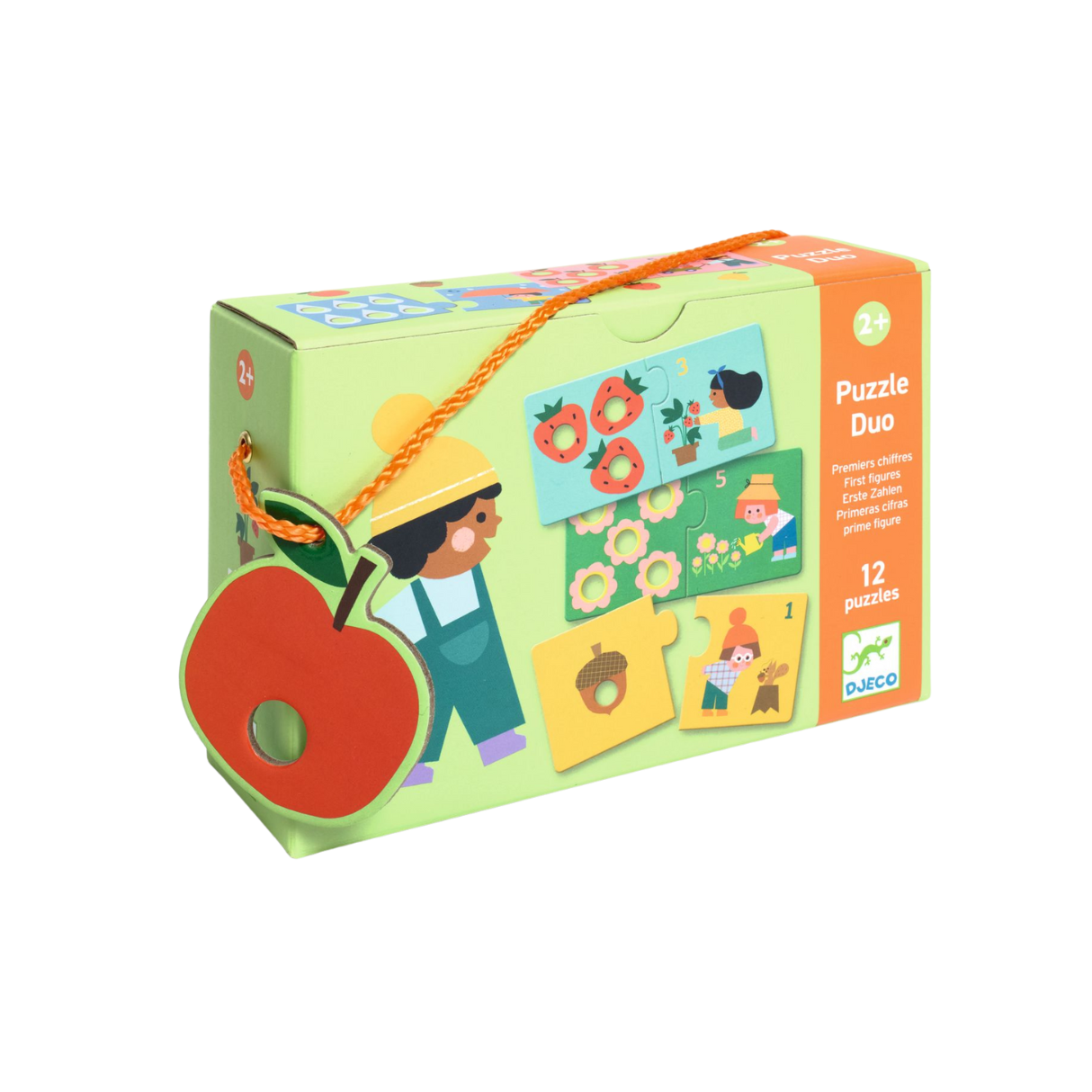Djeco Puzzle Duo - First Figures