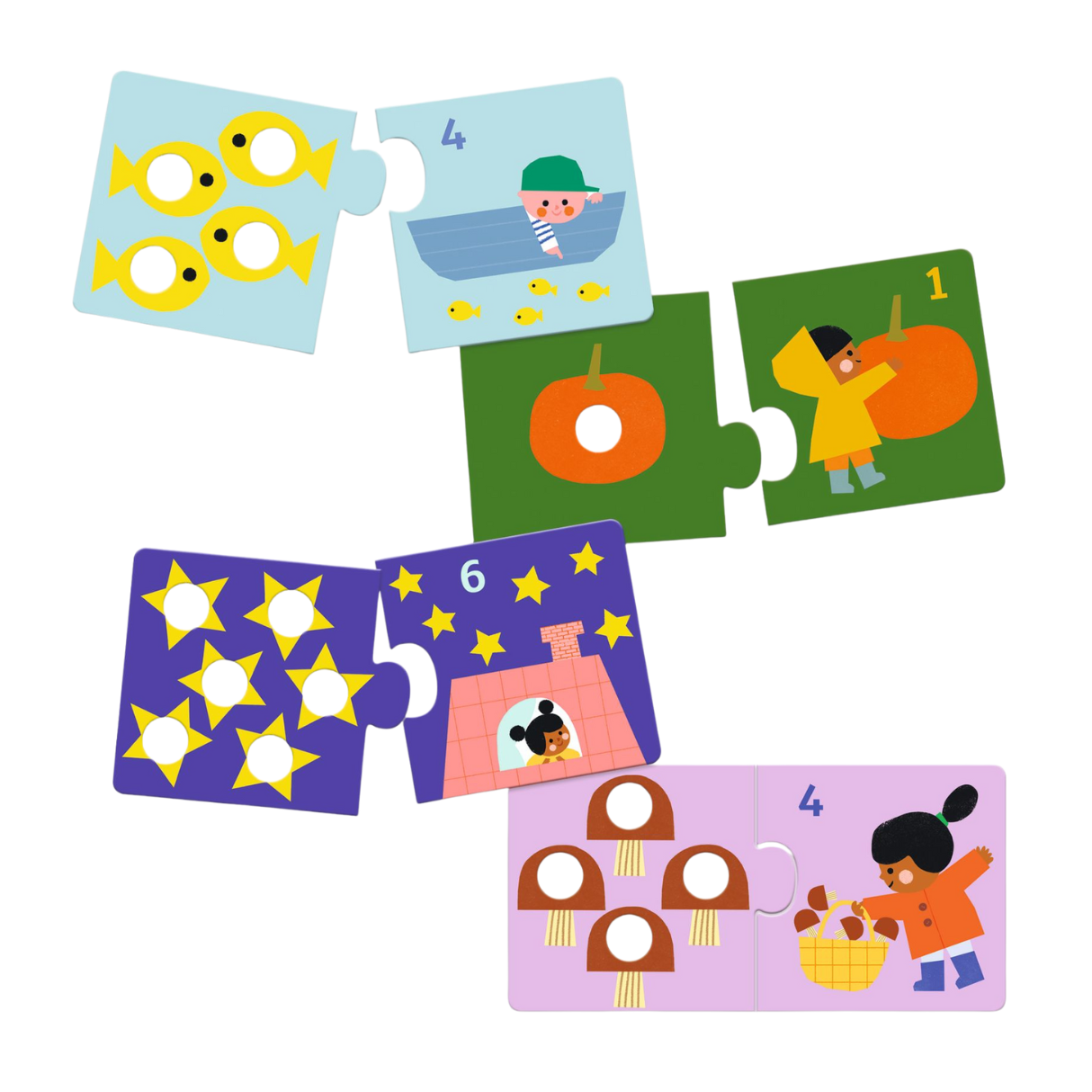 Djeco Puzzle Duo - First Figures