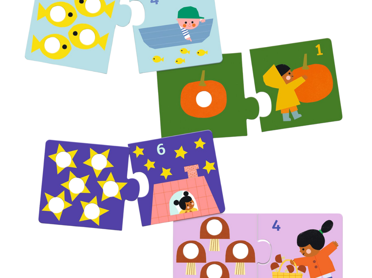 Djeco Puzzle Duo - First Figures
