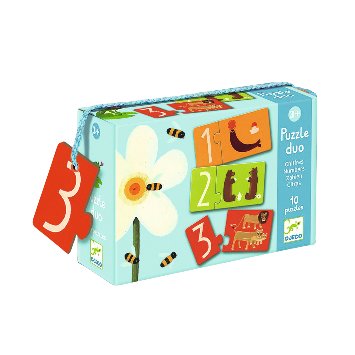 Djeco Puzzle Duo - Numbers
