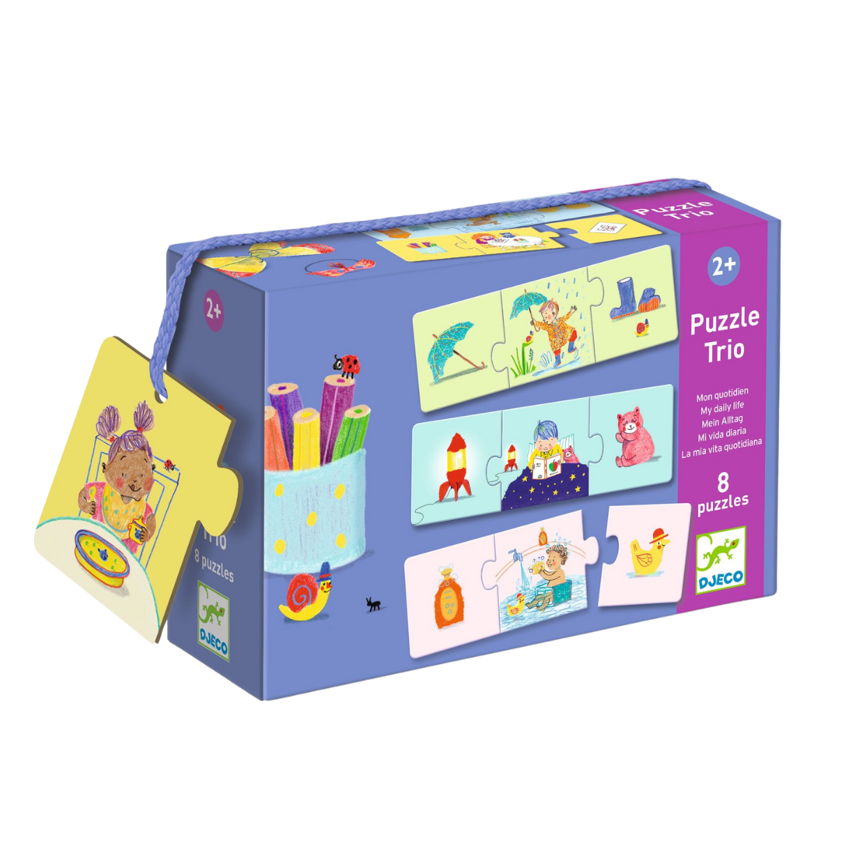 Djeco Puzzle Trio - My Daily Life