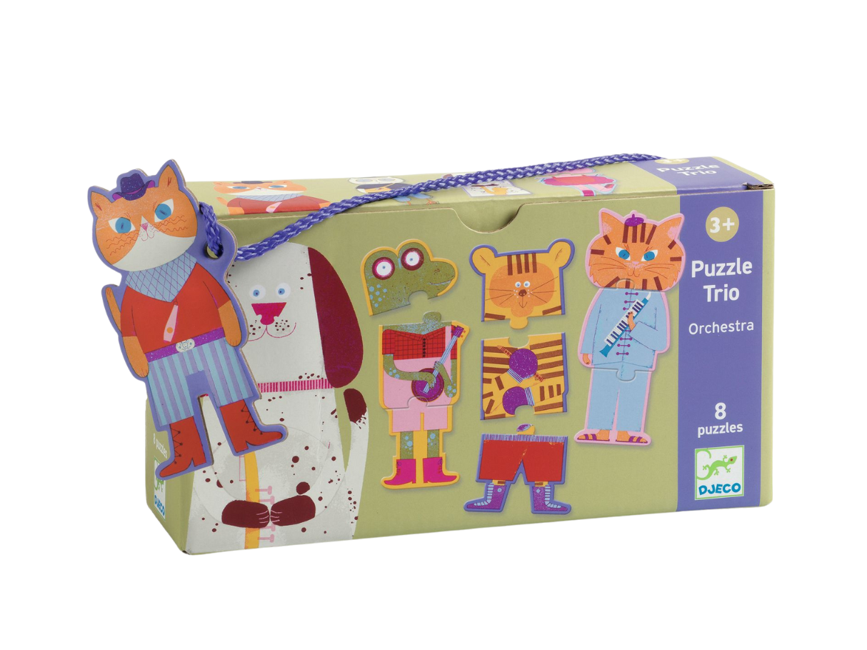 Djeco Puzzle Trio - Orchestra