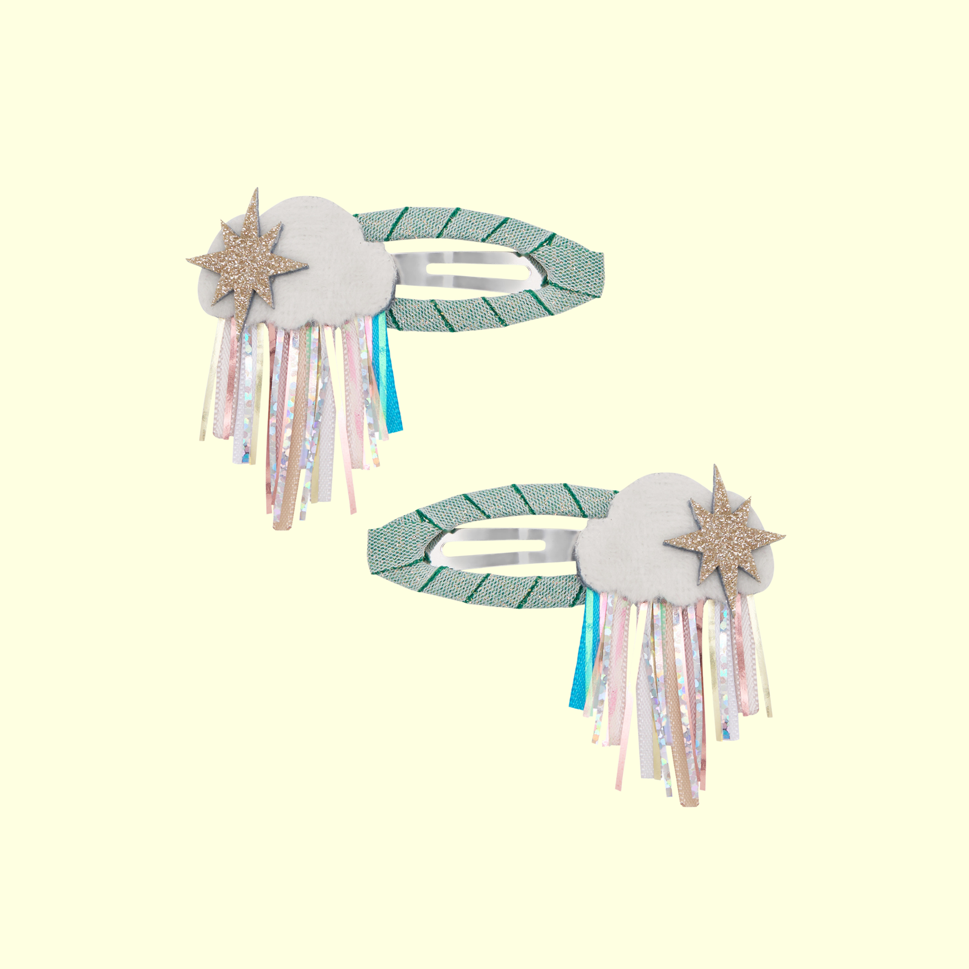 Mimi & Lula Rainy Cloud Hair Clips