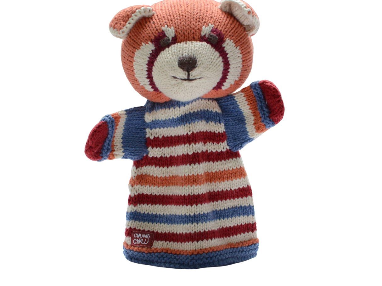 Chunki Chilli Red Panda Hand Puppet
