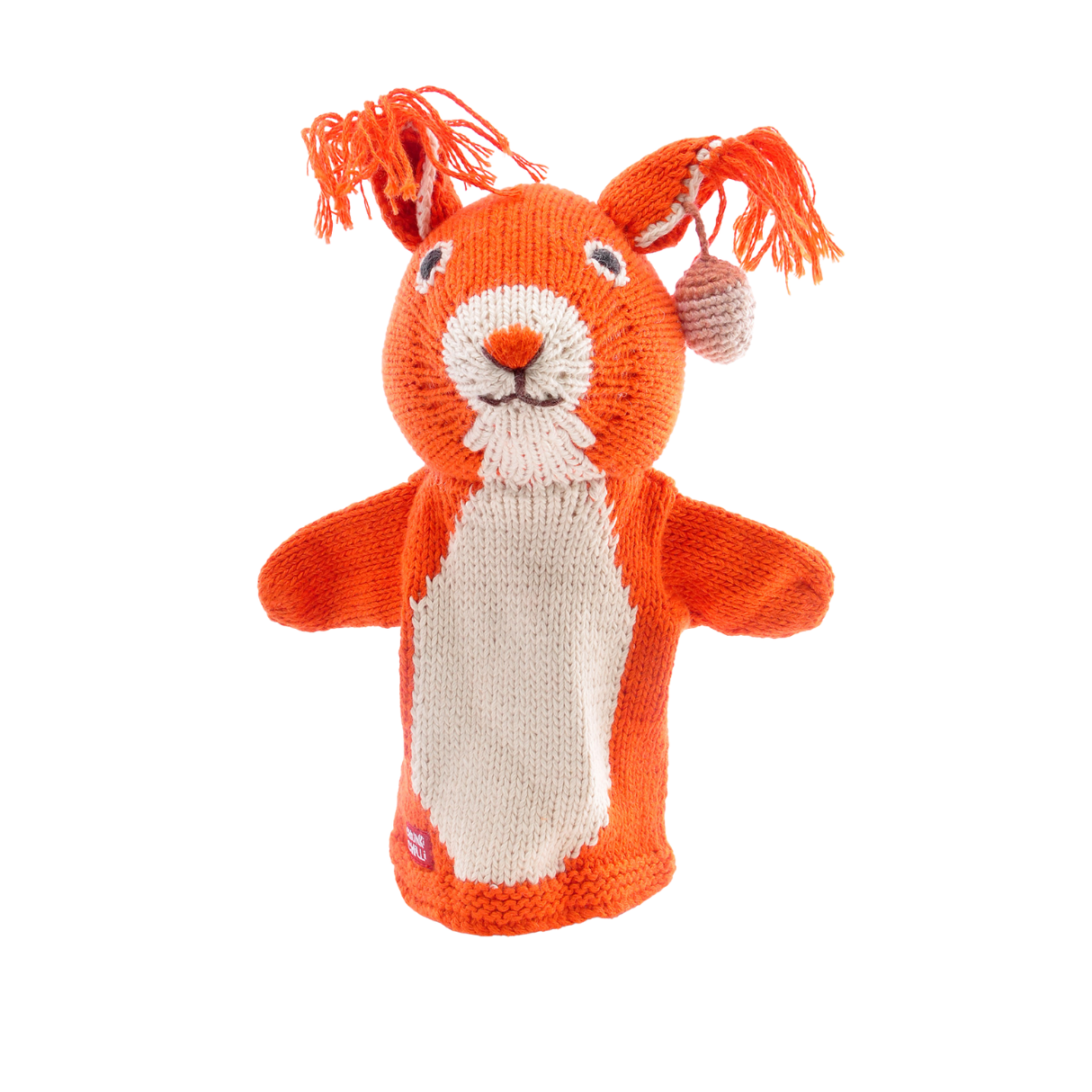 Chunki Chilli Red Squirrel Hand Puppet