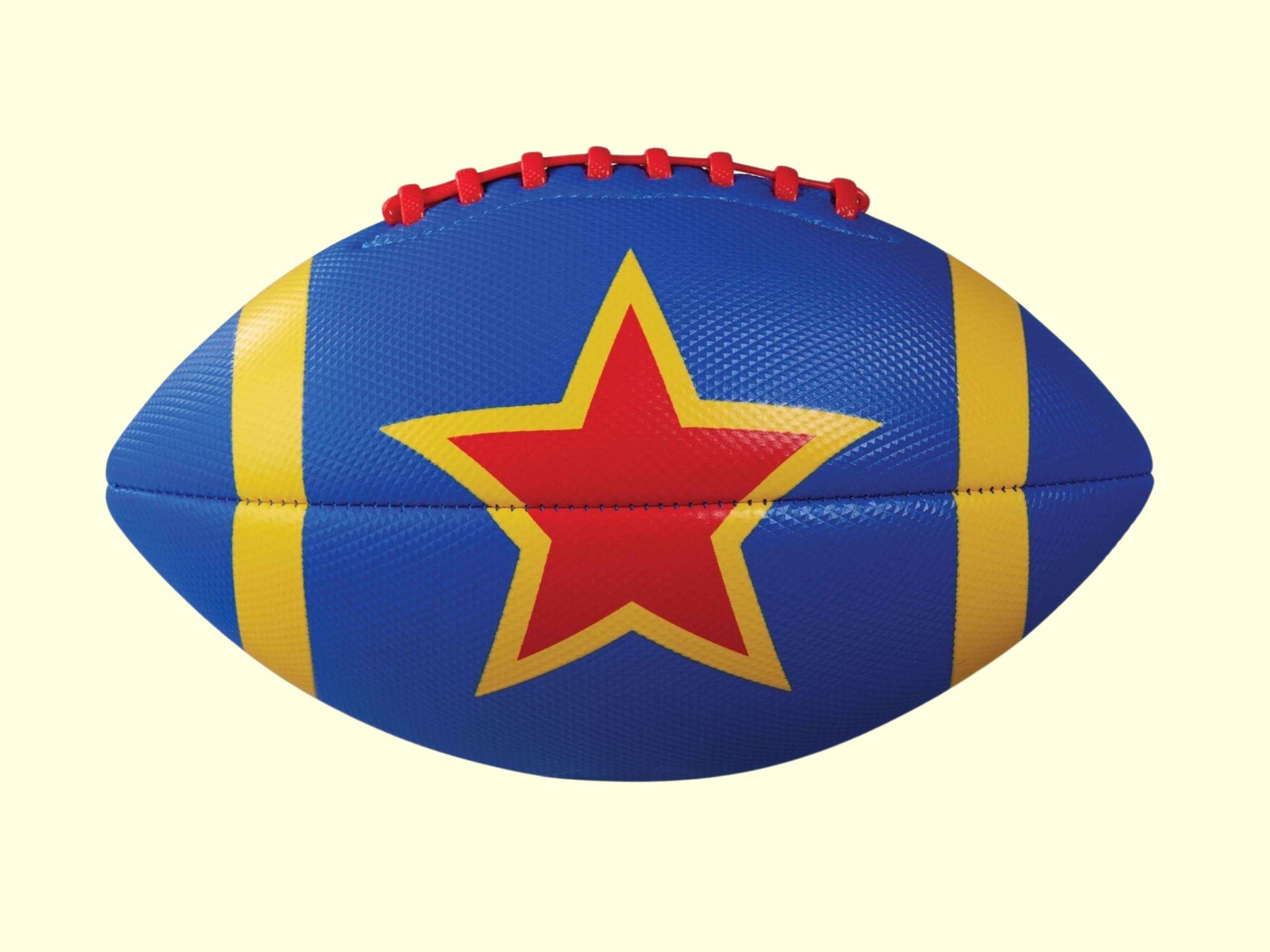 Crocodile Creek Red Star Rugby Ball